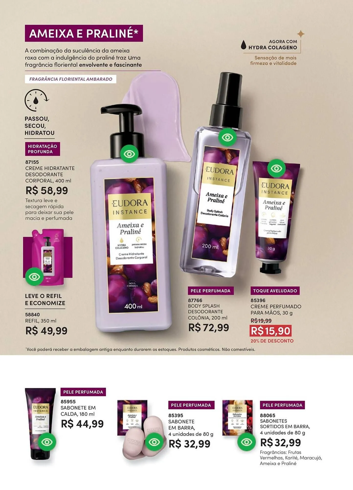 Encarte de Catálogo Eudora 27 de janeiro até 28 de fevereiro 2026 - Pagina 86