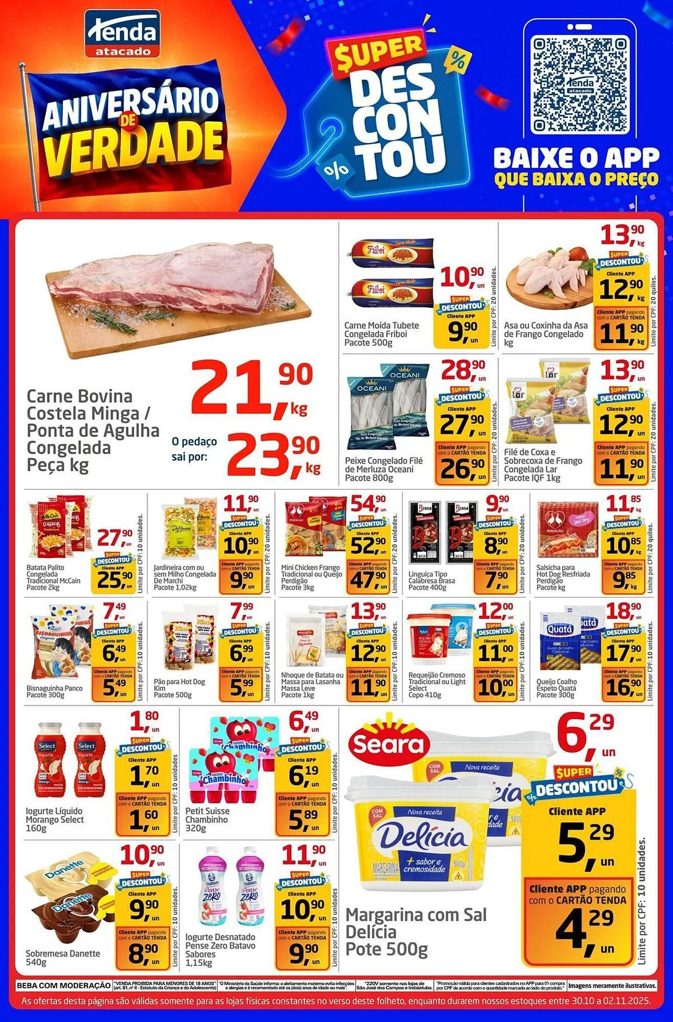 Encarte de Folheto Tenda Atacado 30 de outubro até 2 de novembro 2025 - Pagina 3