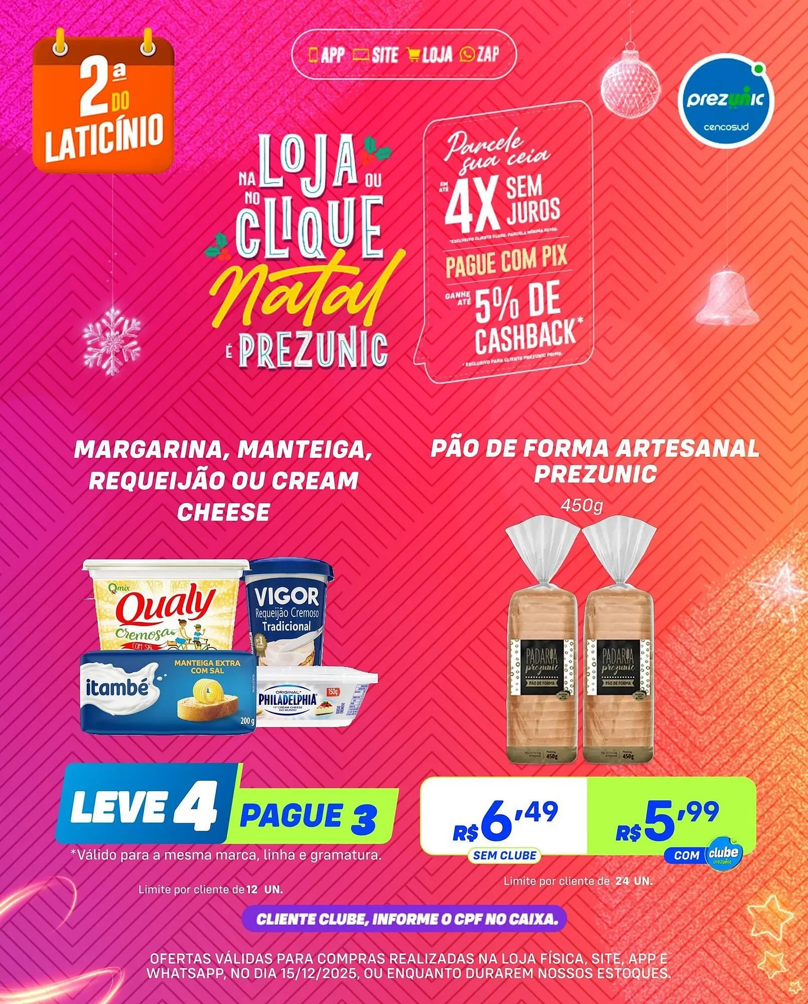 Encarte de Encarte Prezunic 15 de dezembro até 15 de dezembro 2025 - Pagina 2