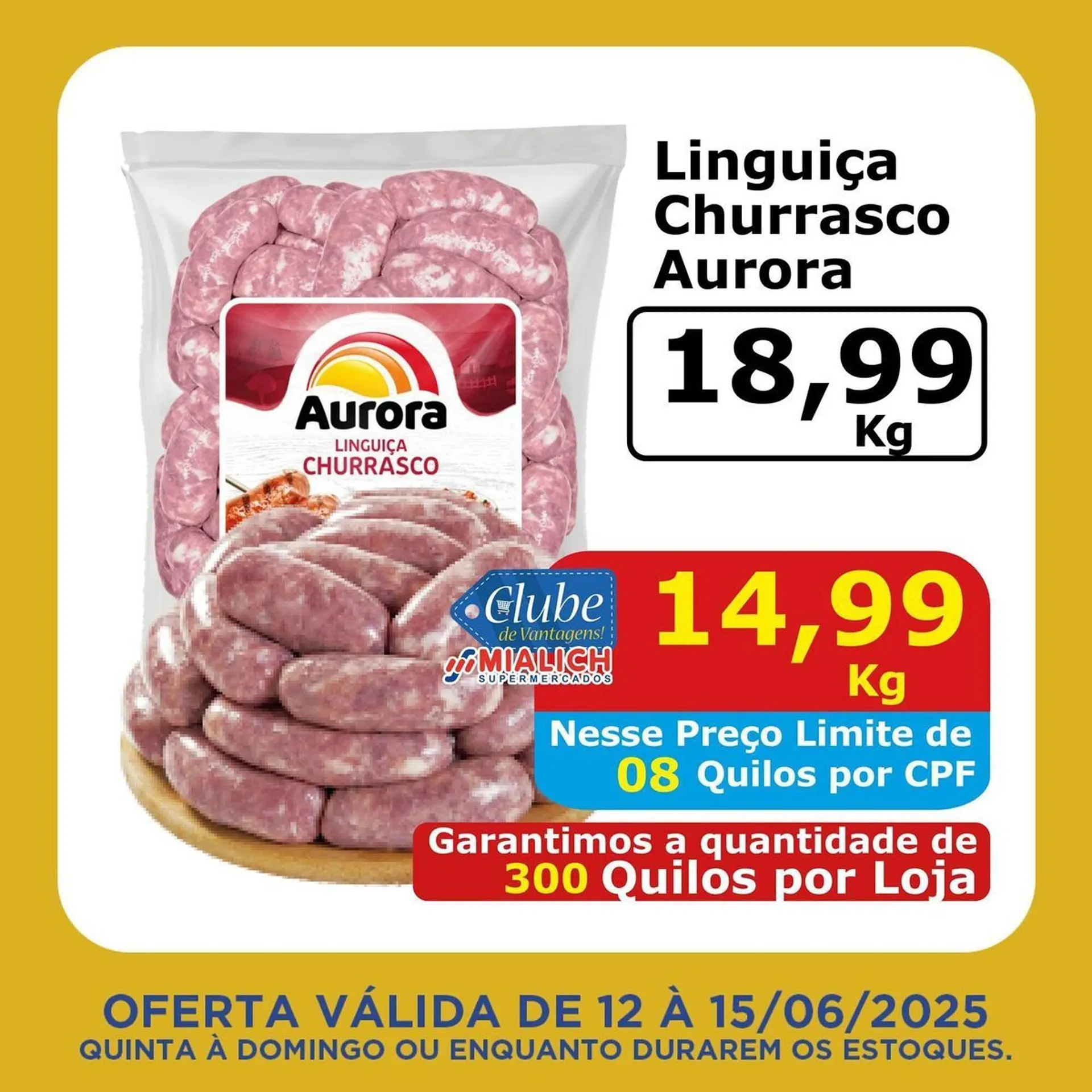 Encarte de Catálogo Mialich Supermercados 12 de junho até 15 de junho 2025 - Pagina 5