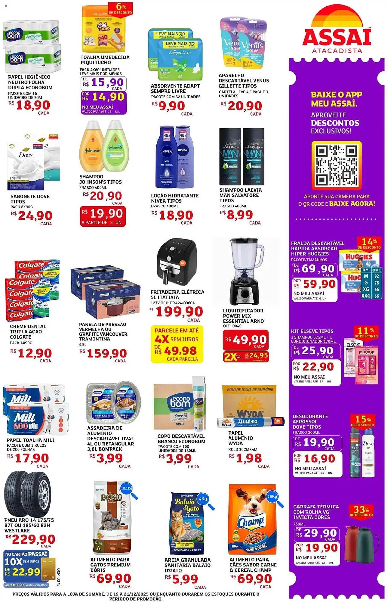 Encarte de Encarte Assaí Atacadista 19 de dezembro até 21 de dezembro 2025 - Pagina 7