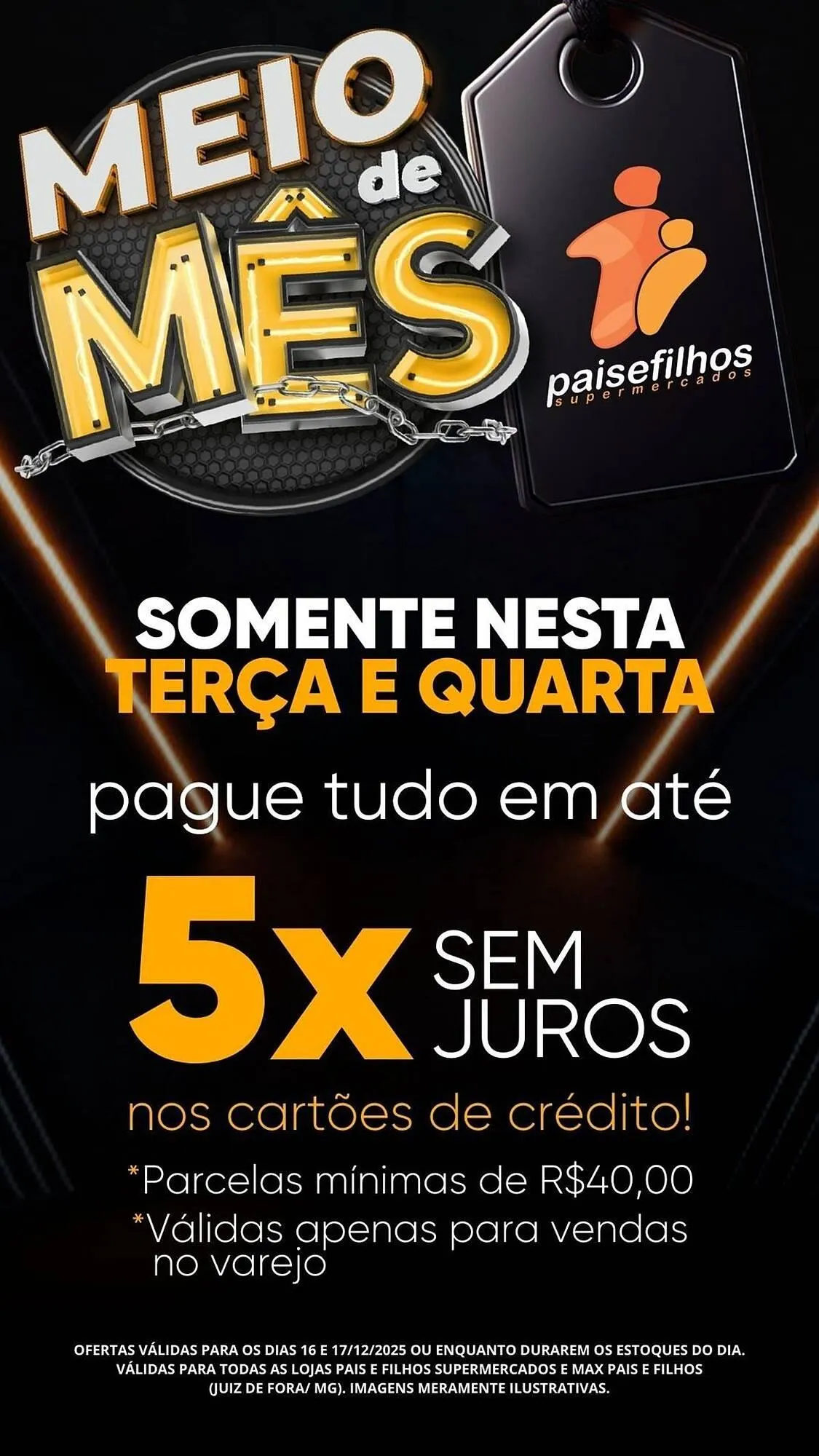 Encarte de Catálogo Pais e Filhos Supermercados 16 de dezembro até 17 de dezembro 2025 - Pagina 3