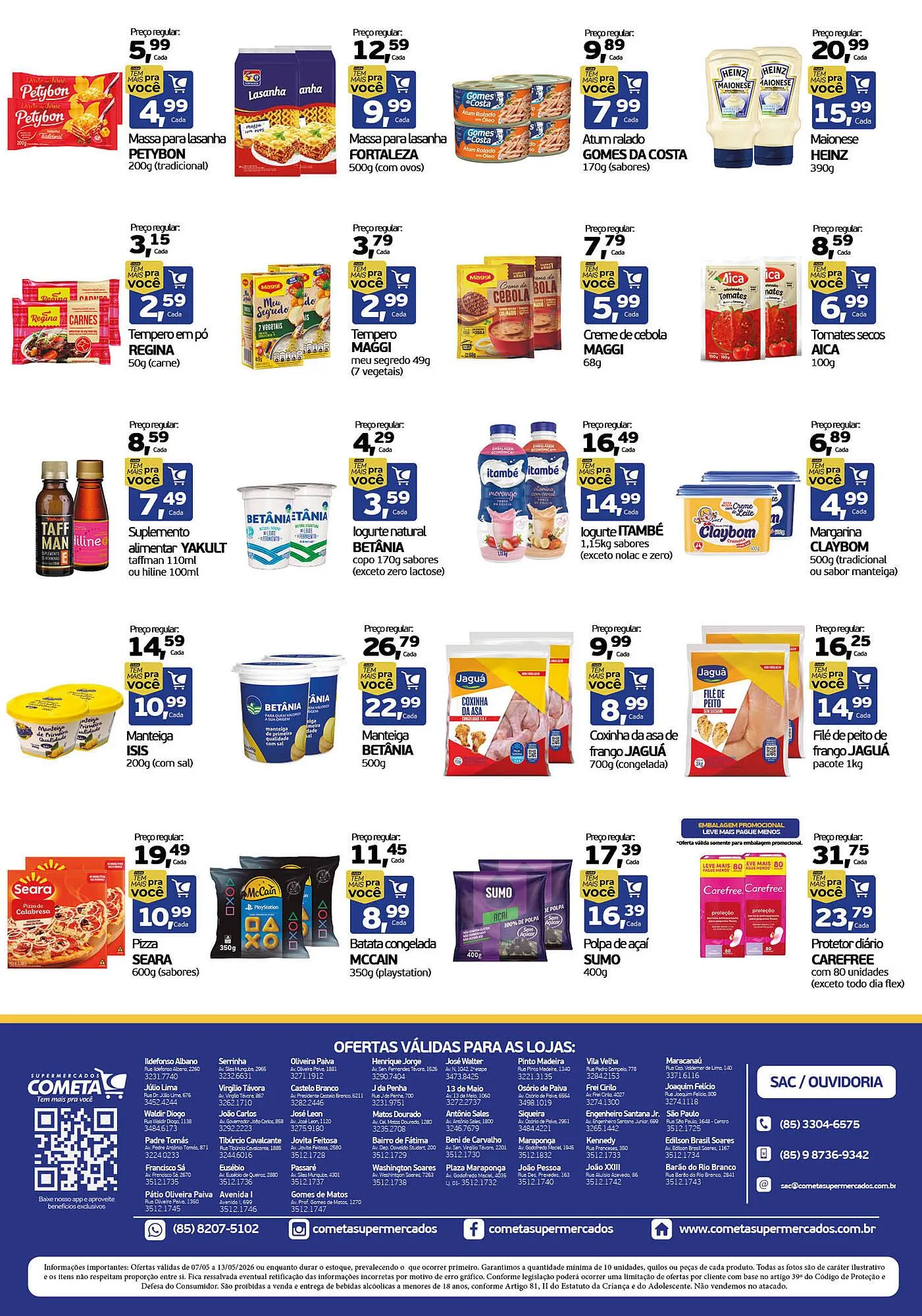 Encarte de Encarte Cometa Supermercados 7 de maio até 13 de maio 2026 - Pagina 2