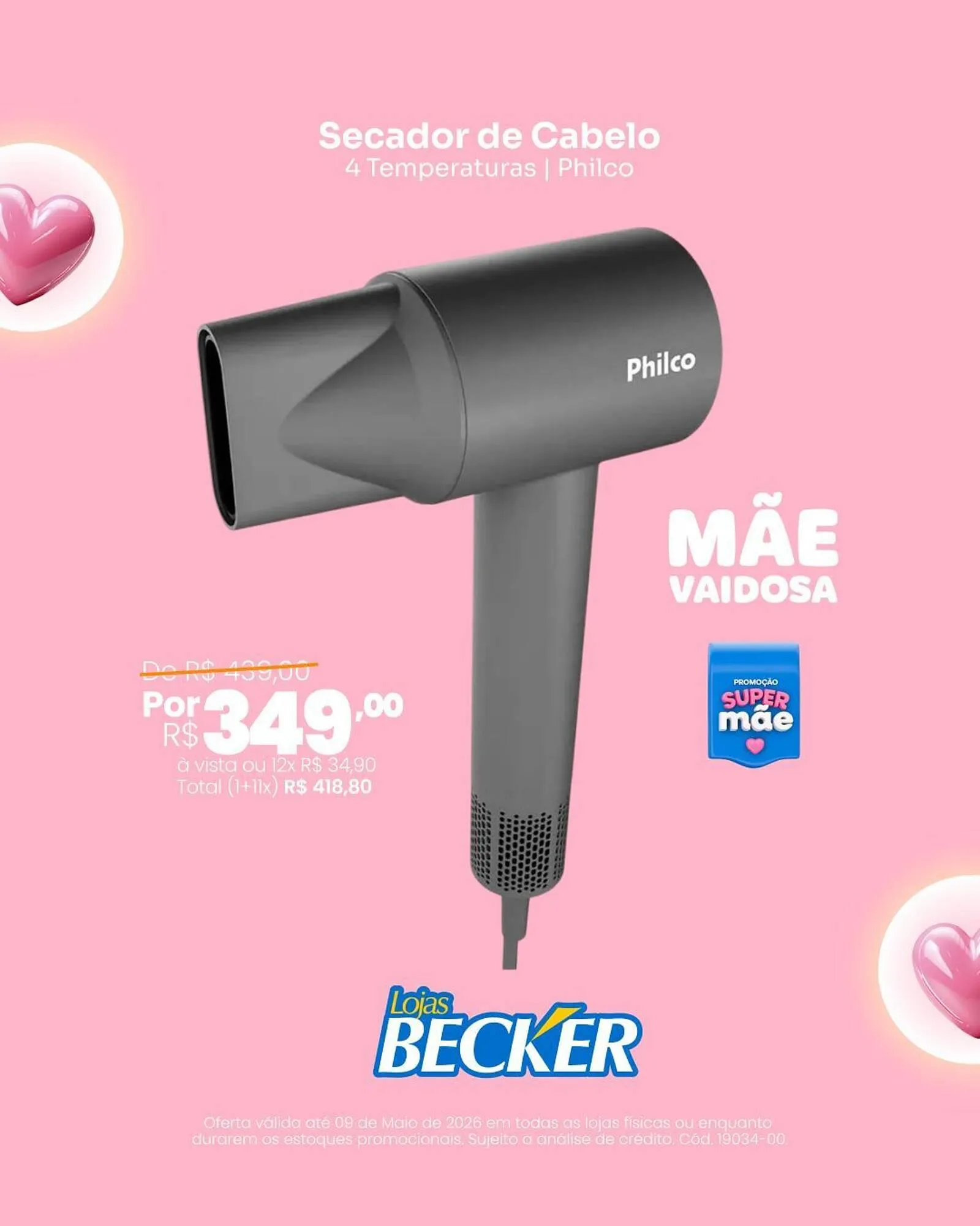 Encarte de Folheto Lojas Becker 6 de maio até 9 de maio 2026 - Pagina 3