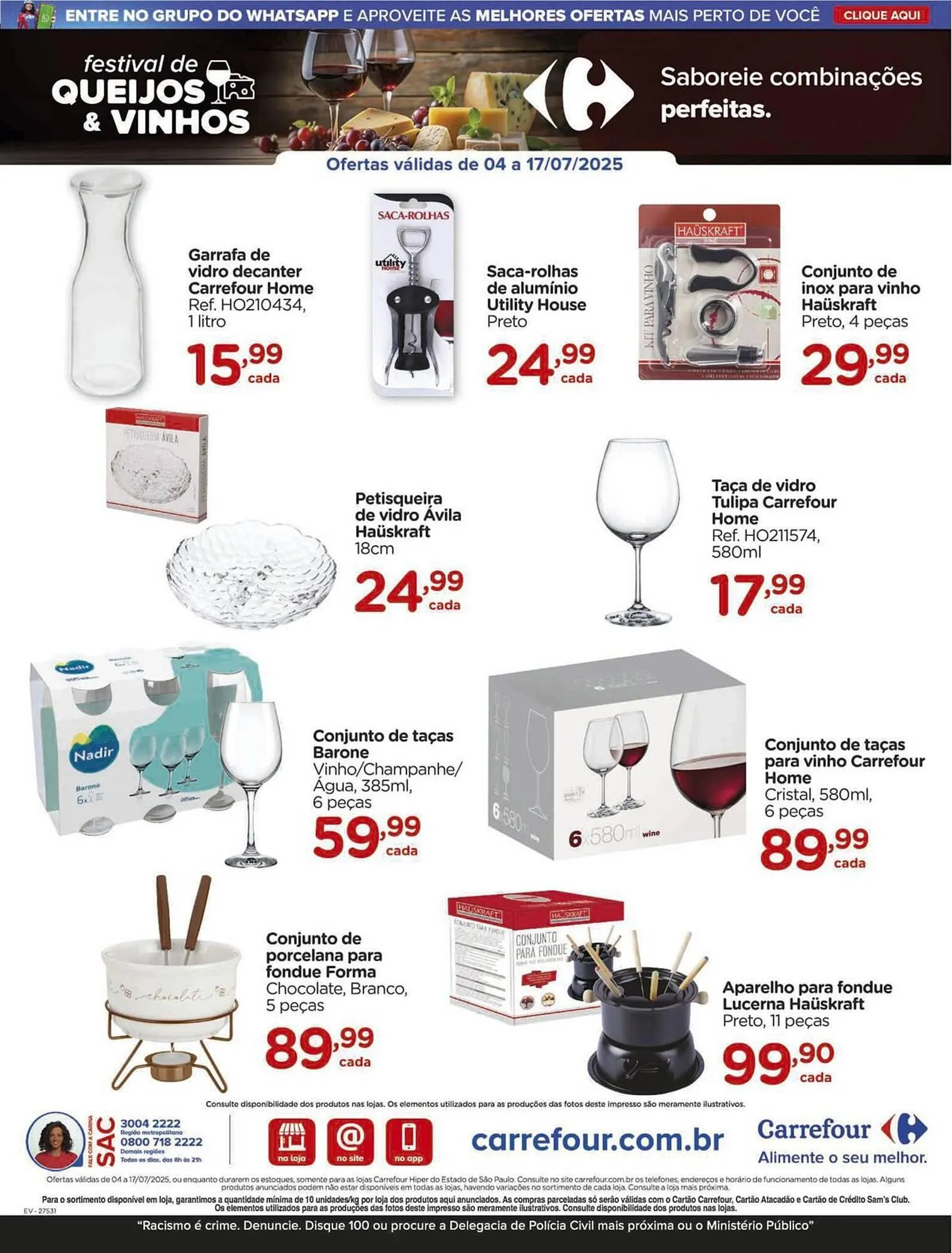 Encarte de Catálogo Carrefour 4 de julho até 17 de julho 2025 - Pagina 4
