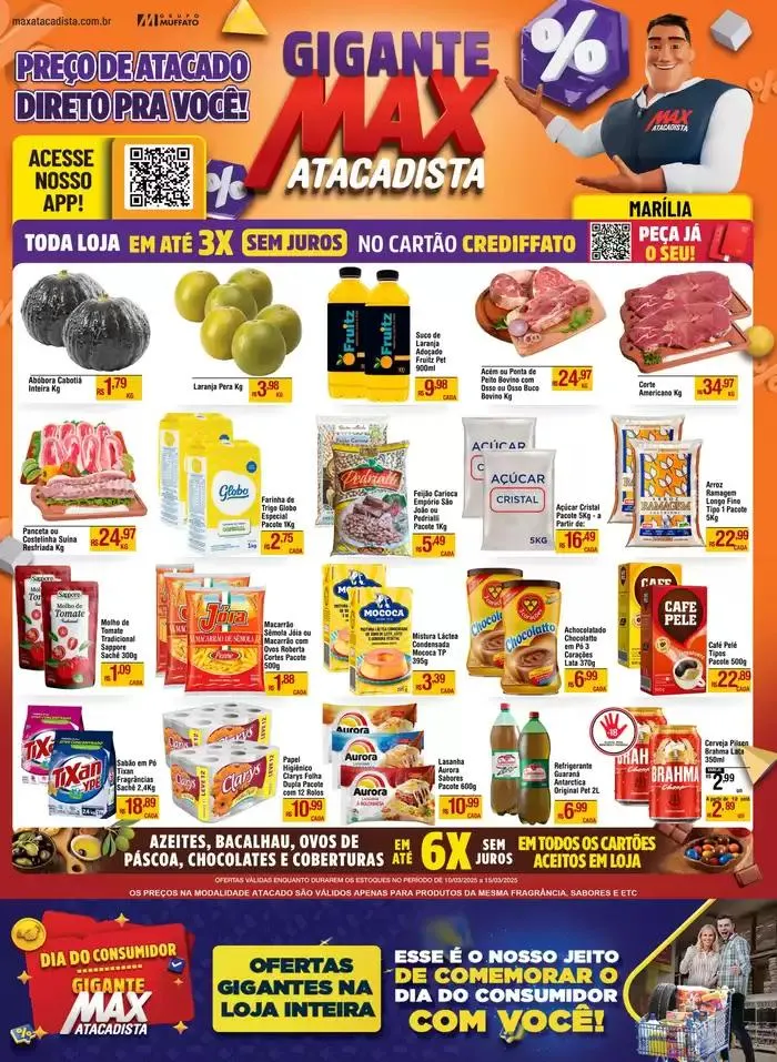 Encarte de Ofertas especiais atraentes para todos 10 de março até 15 de março 2025 - Pagina 1