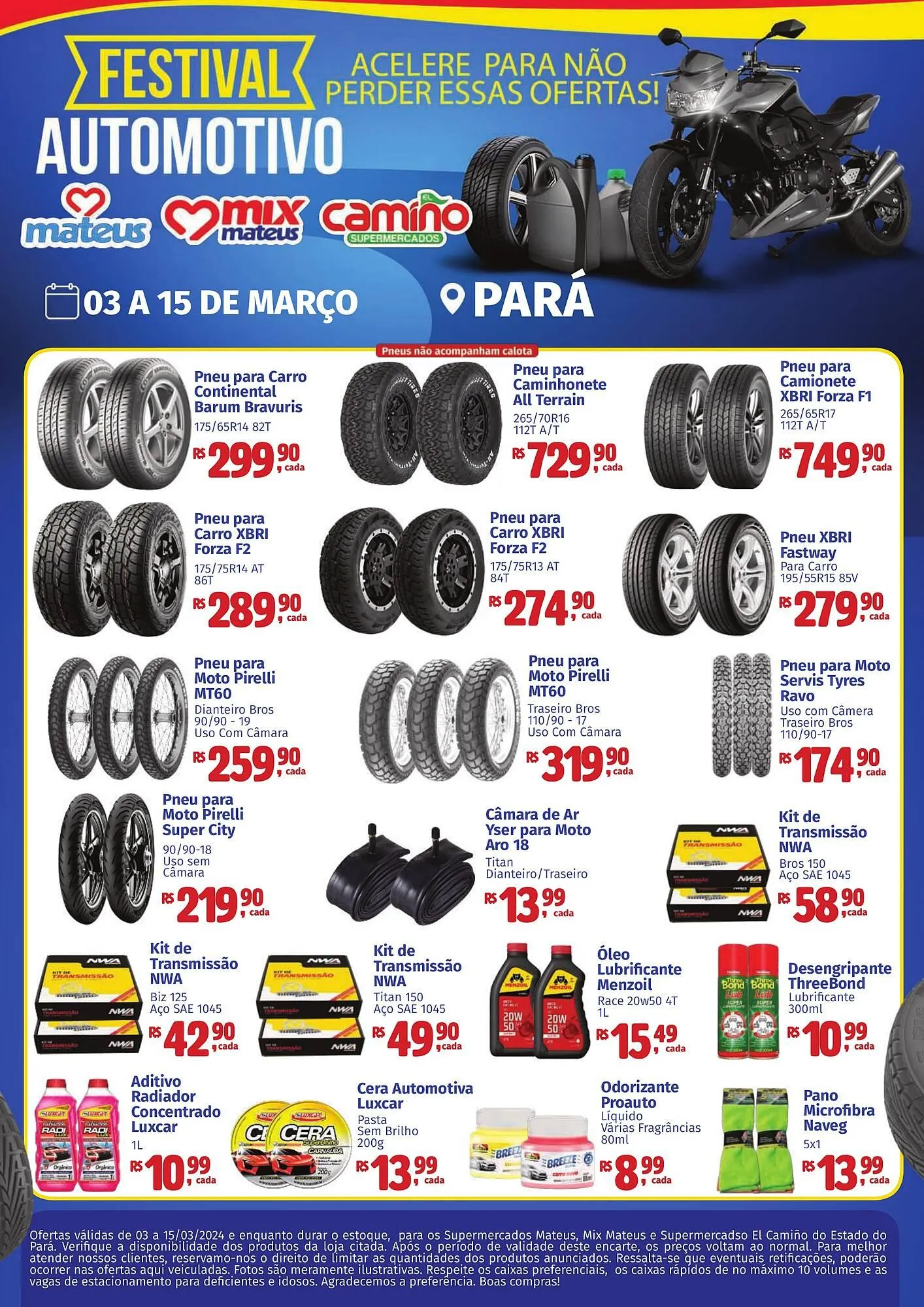 Encarte de Catálogo Camiño supermercados 3 de março até 15 de março 2025 - Pagina 1