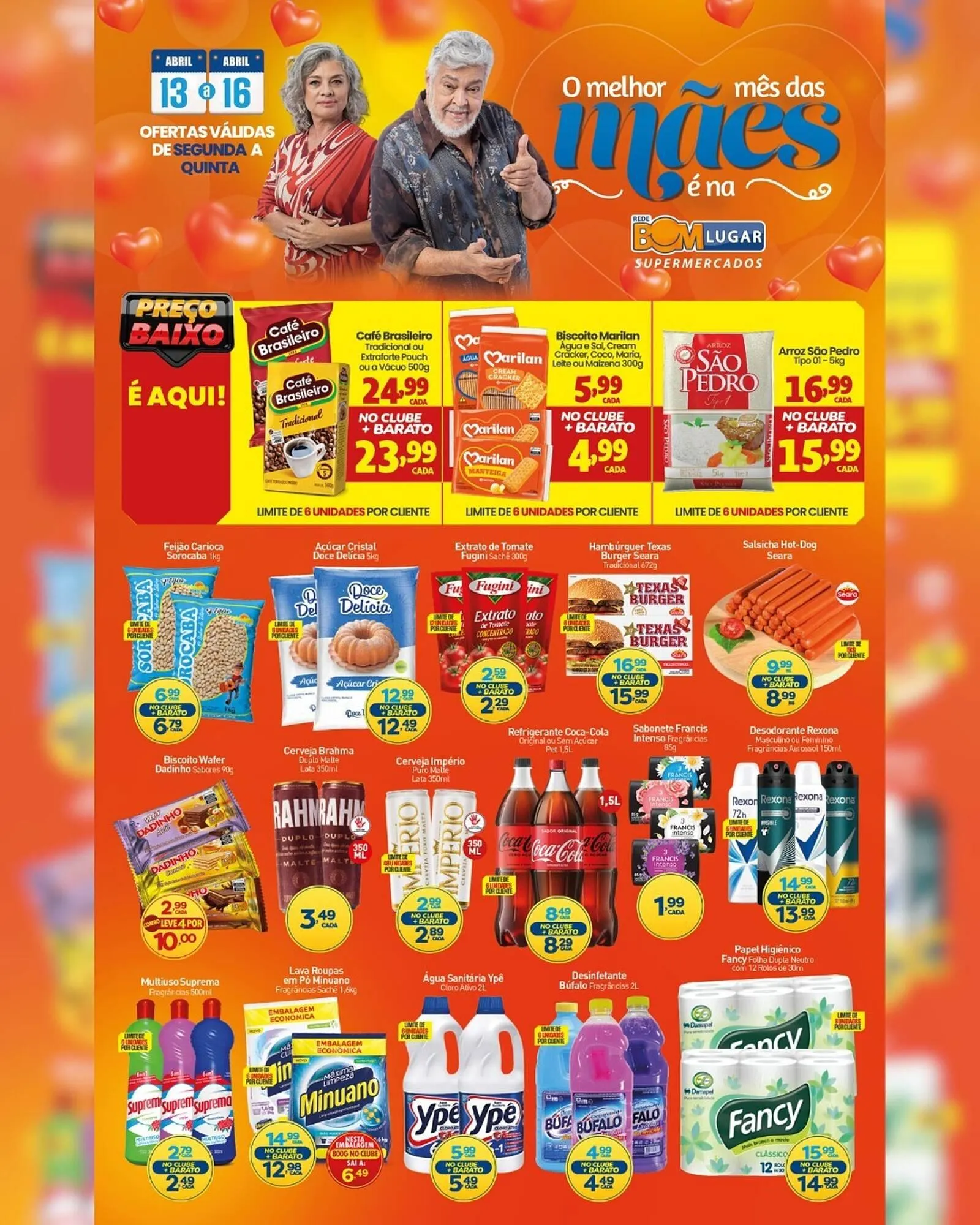Encarte de Folheto Rede Bom Lugar 13 de abril até 16 de abril 2026 - Pagina 2