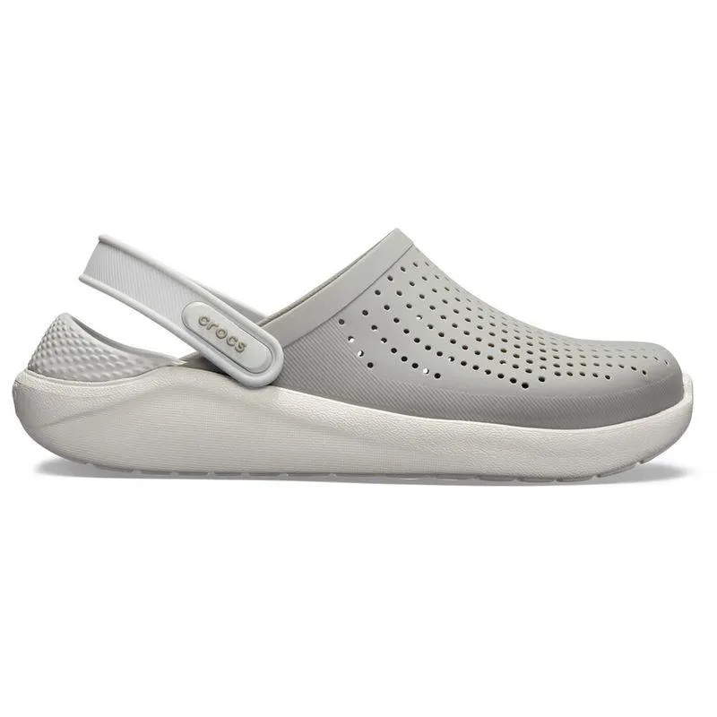 Sandália Crocs LiteRide™ Clog SMOKE/PEARL WHITE