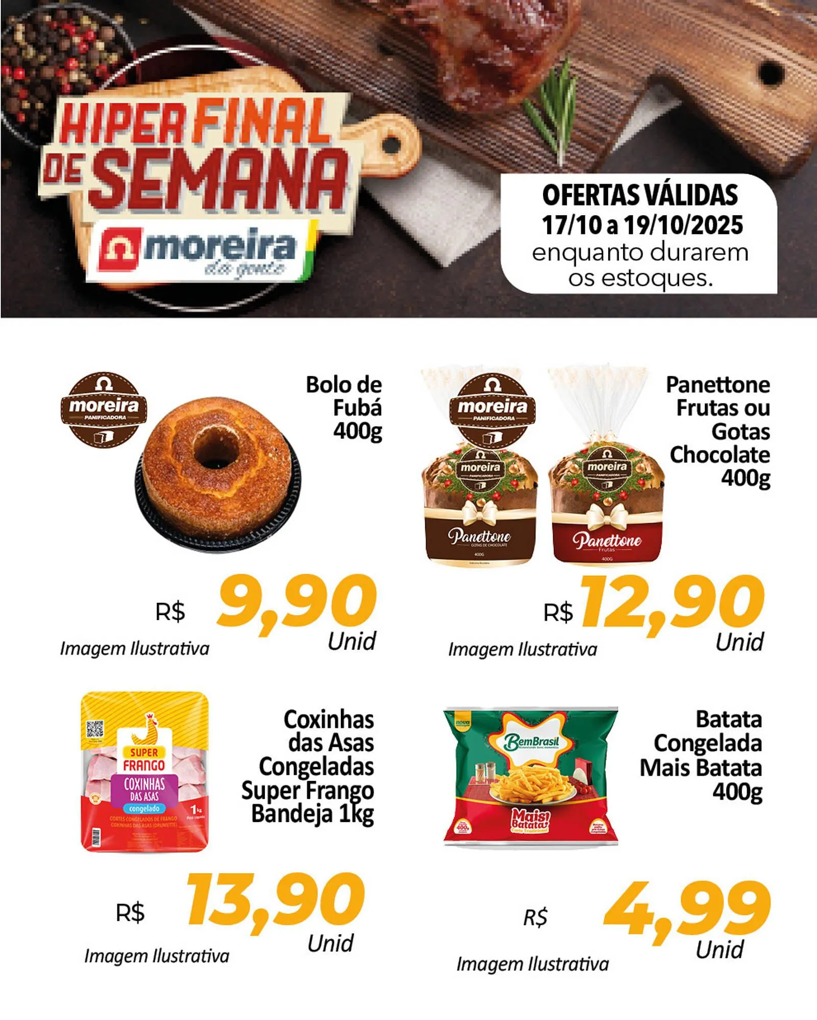 Encarte de Catálogo Hiper Moreira 17 de outubro até 19 de outubro 2025 - Pagina 2