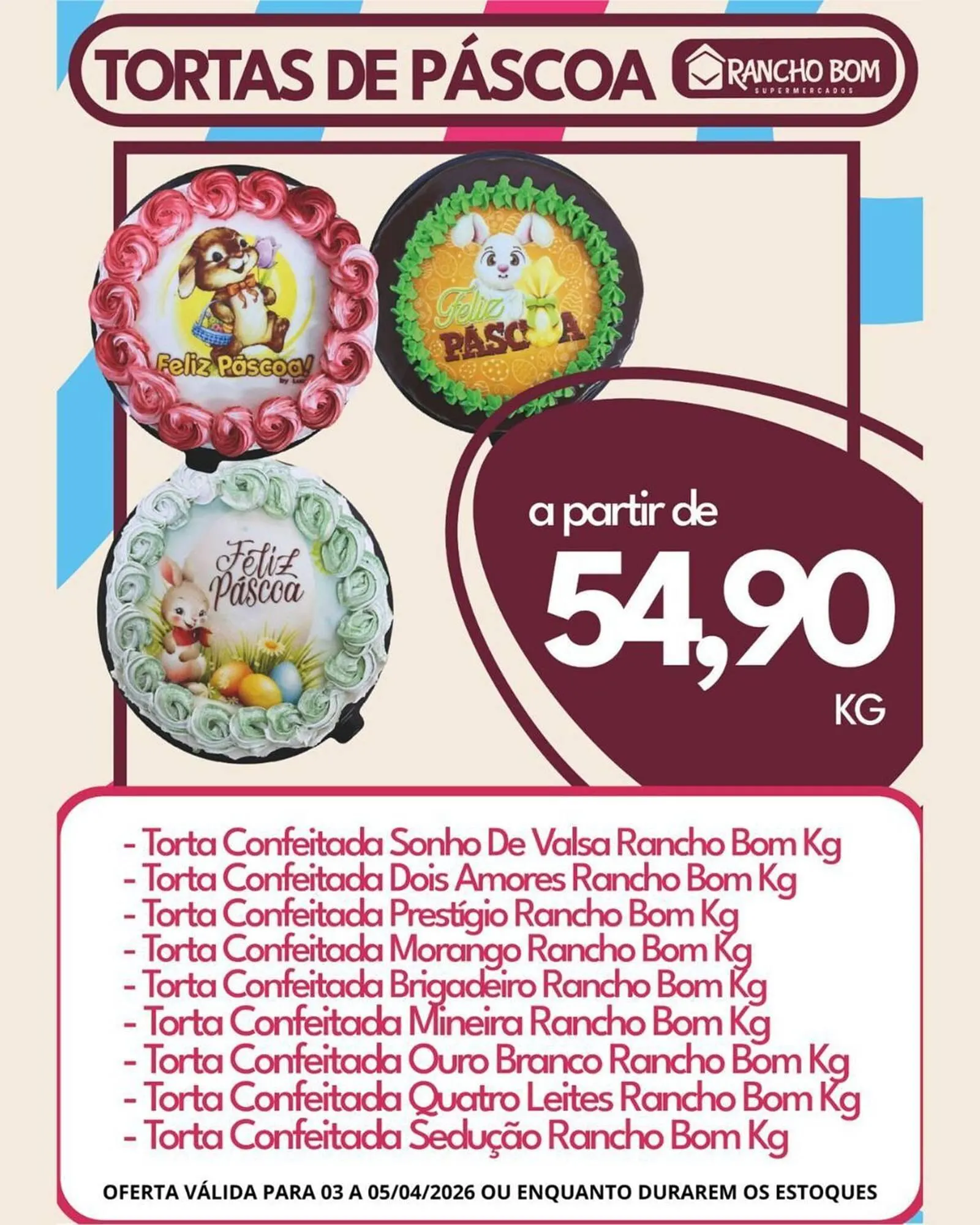 Encarte de Catálogo Rancho Bom Supermercados 3 de abril até 5 de abril 2026 - Pagina 4
