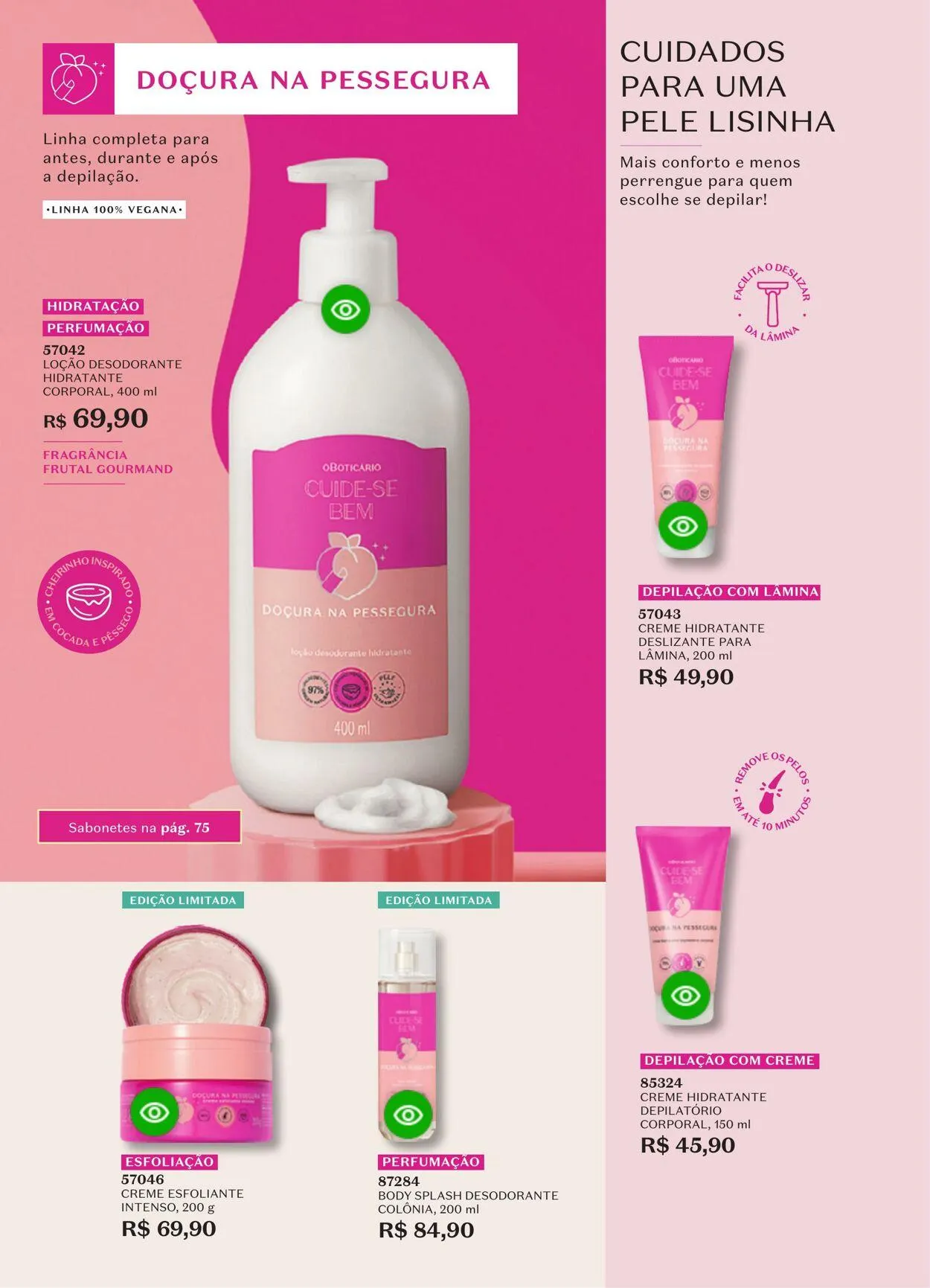 Encarte de O Boticario 13 de junho até 30 de junho 2025 - Pagina 76