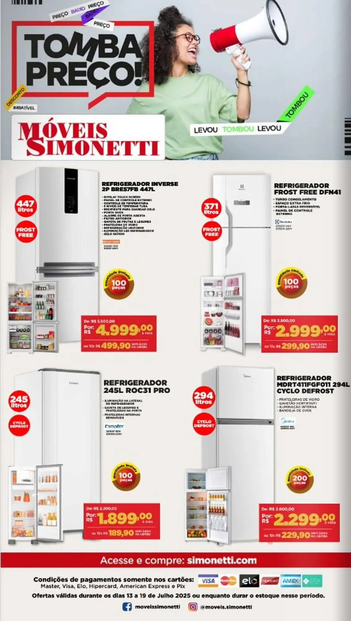 Encarte de Catálogo Móveis Simonetti 14 de julho até 19 de julho 2025 - Pagina 38