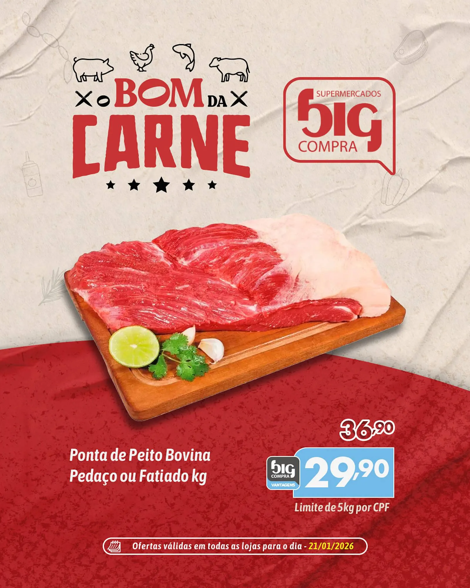 Encarte de Catálogo Supermercados Big Compra 21 de janeiro até 21 de janeiro 2026 - Pagina 2