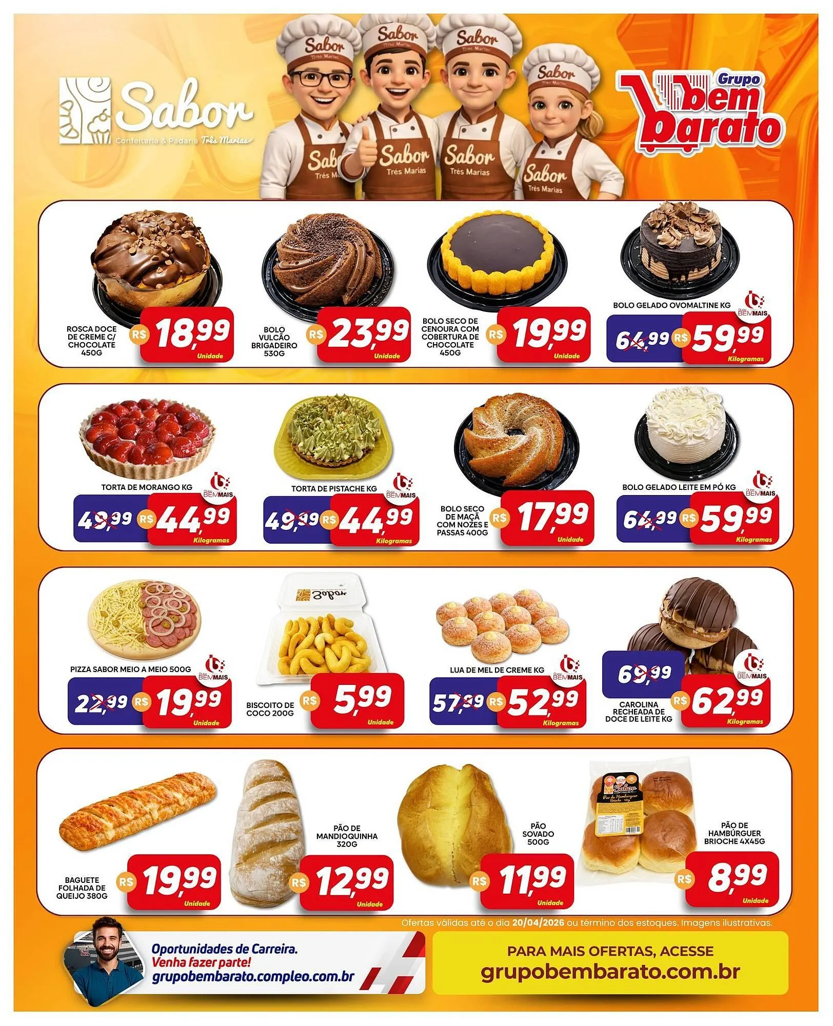 Encarte de Catálogo Supermercado Bem Barato 14 de abril até 20 de abril 2026 - Pagina 4