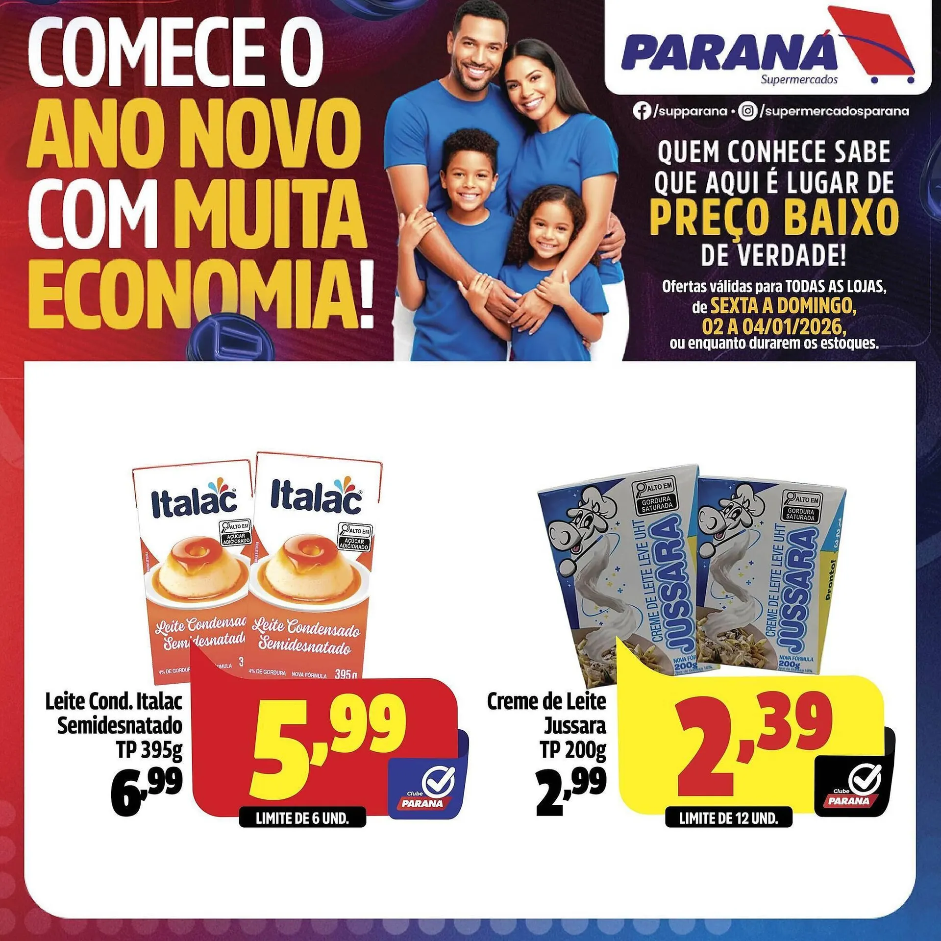 Encarte de Folheto Supermercado Paraná 2 de janeiro até 4 de janeiro 2026 - Pagina 4