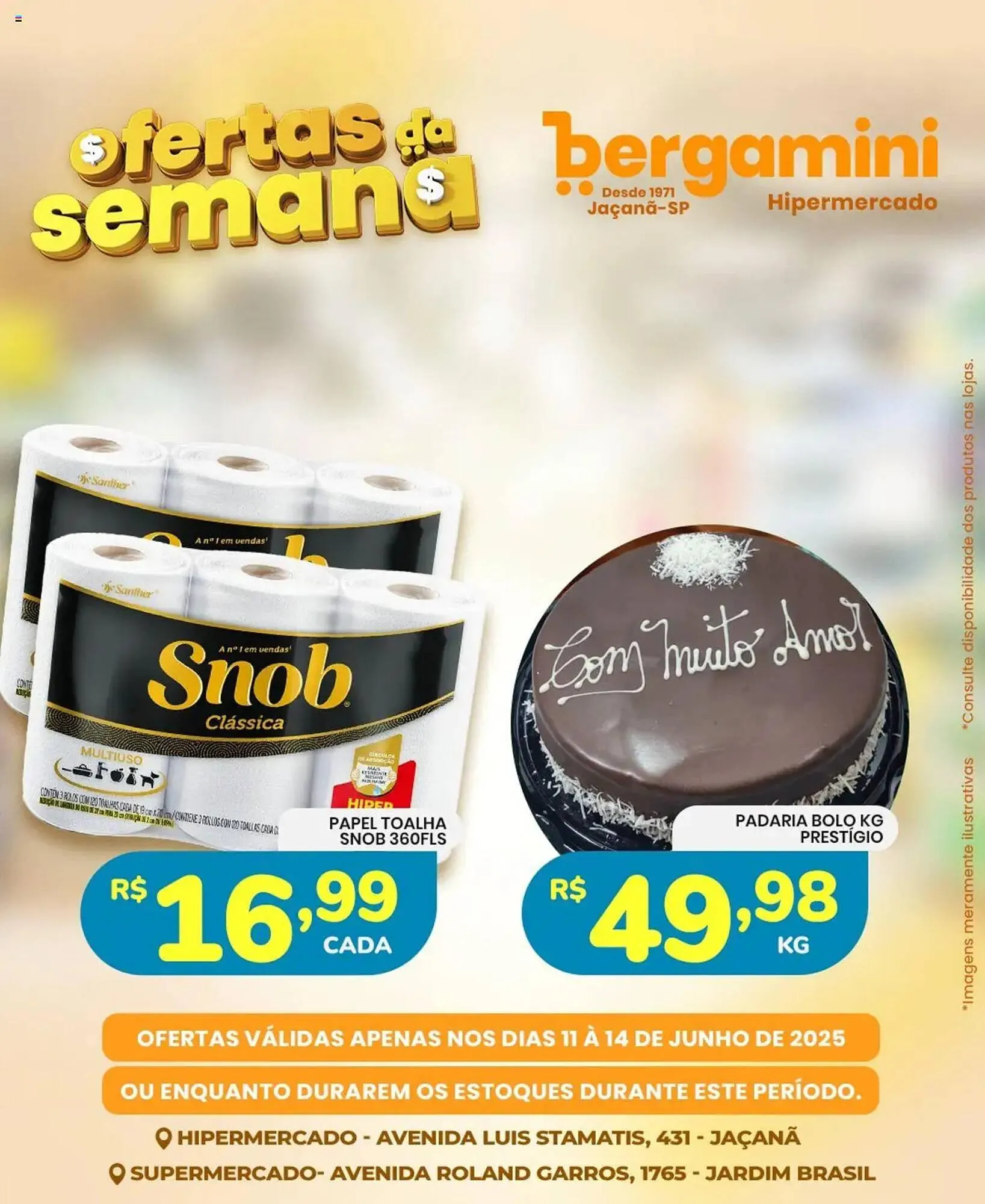 Encarte de Catálogo Supermercado Bergamini 11 de junho até 15 de junho 2025 - Pagina 8