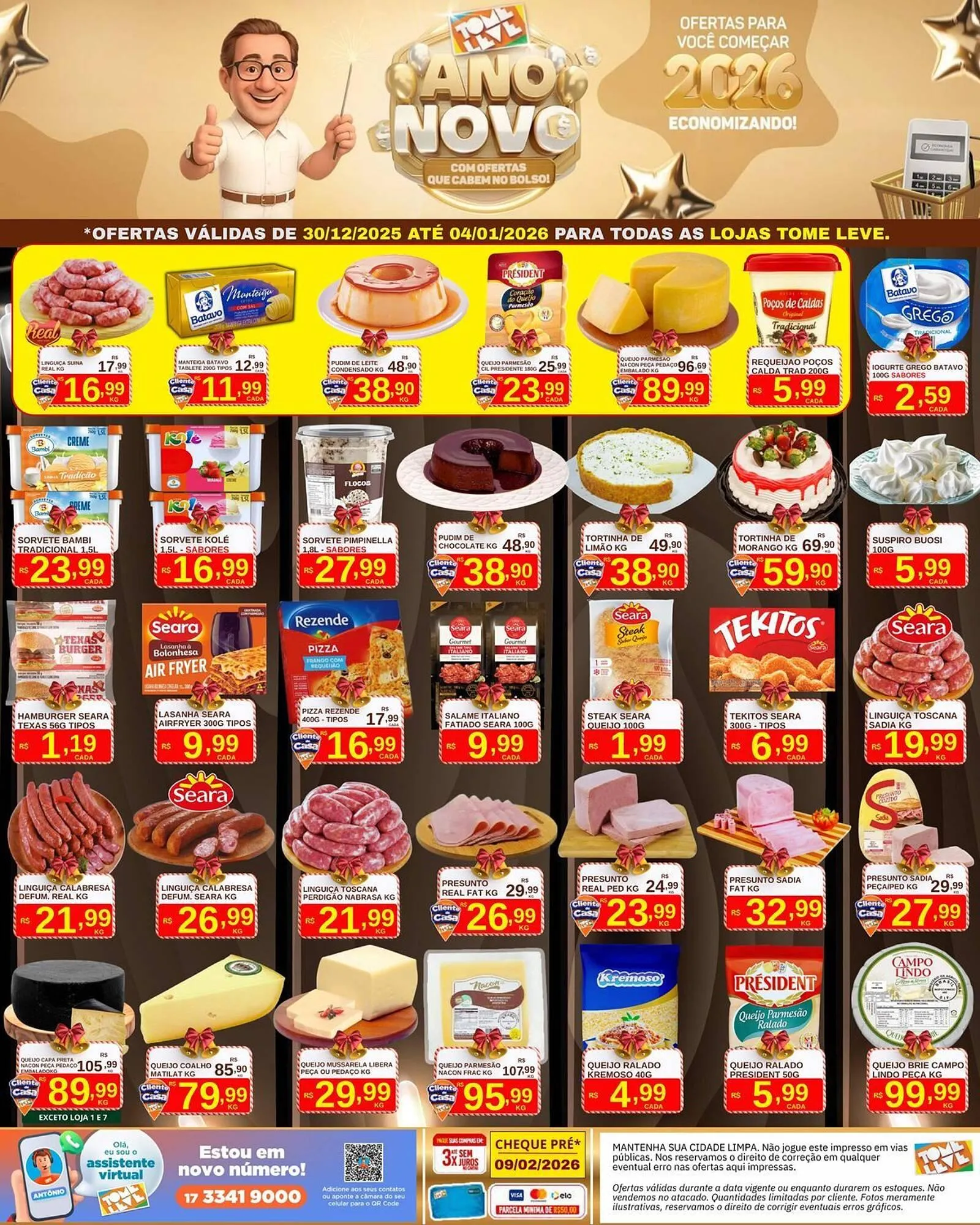 Encarte de Catálogo Tome Leve 30 de dezembro até 4 de janeiro 2026 - Pagina 3