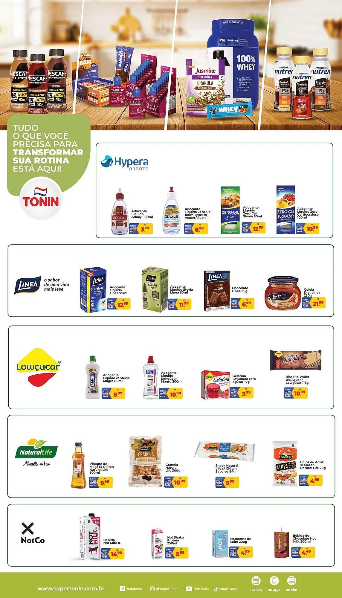 Encarte de Catálogo Tonin Superatacado 19 de janeiro até 1 de fevereiro 2026 - Pagina 1