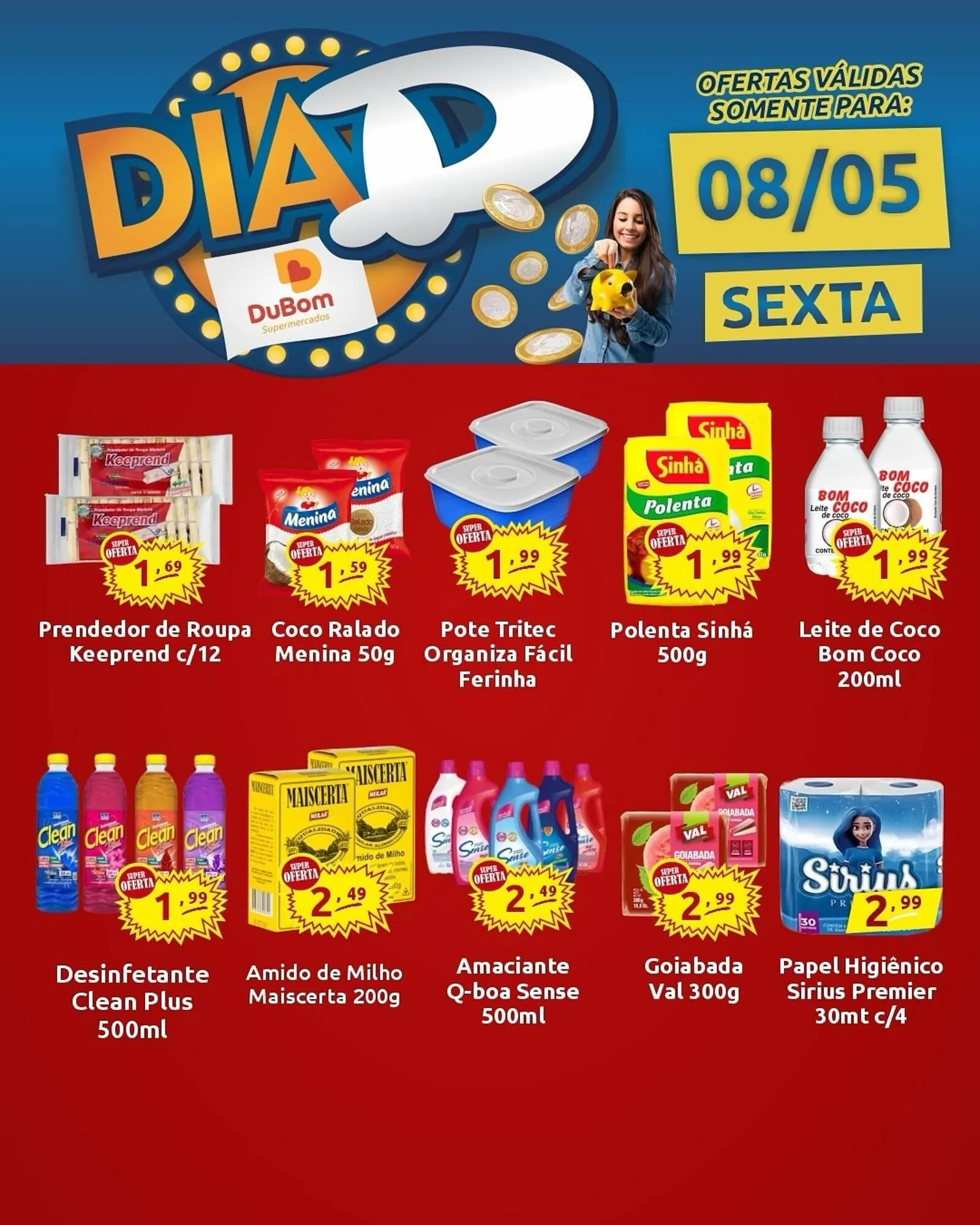 Encarte de Catálogo Dubom Supermercados 8 de maio até 8 de maio 2026 - Pagina 4
