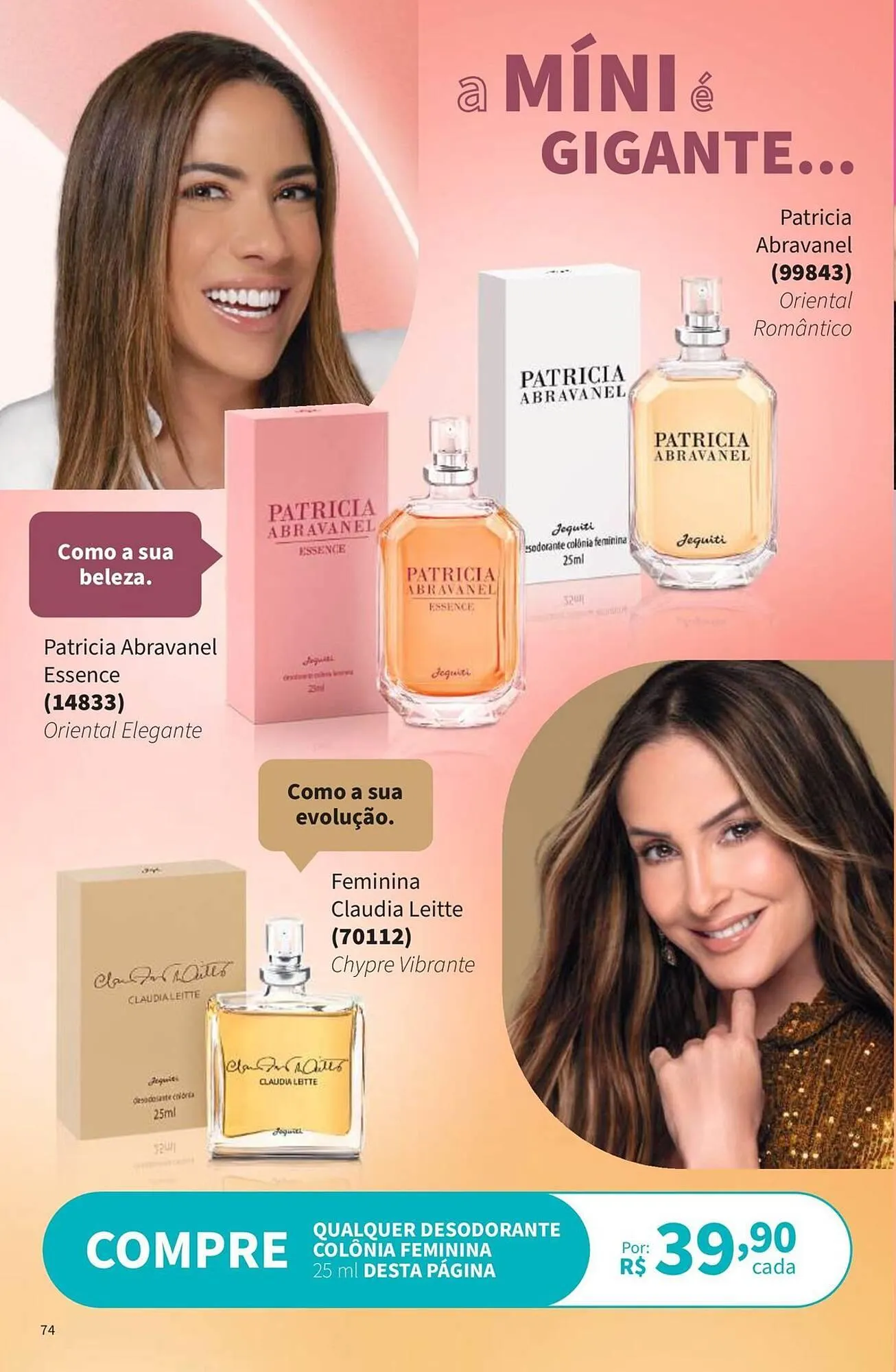 Encarte de Catálogo Jequiti 25 de agosto até 31 de dezembro 2025 - Pagina 74