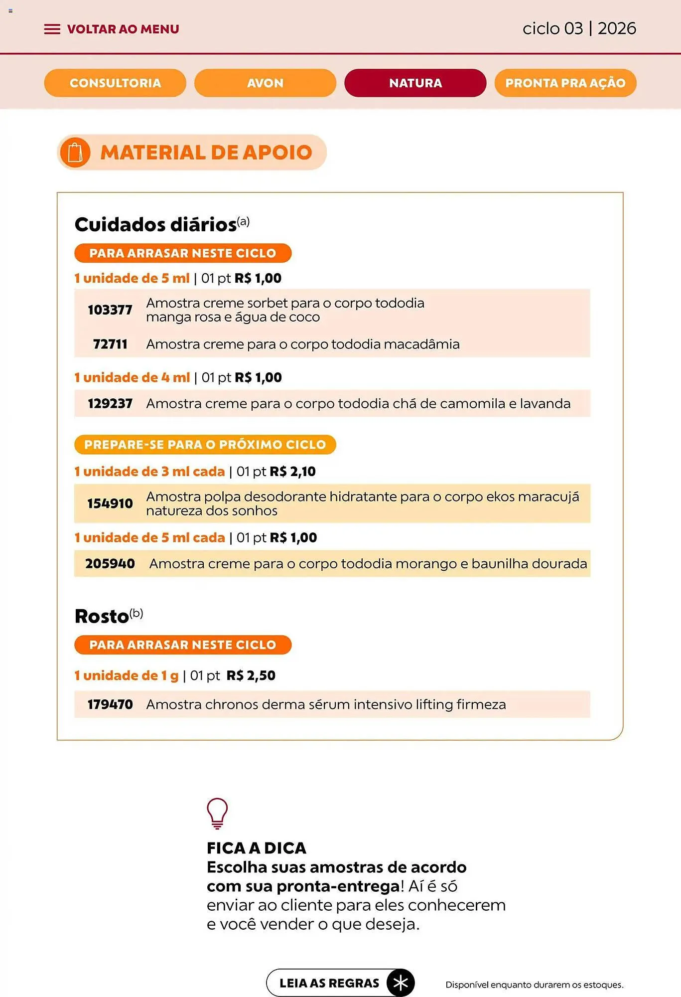 Encarte de Catálogo Avon 15 de janeiro até 12 de fevereiro 2026 - Pagina 42