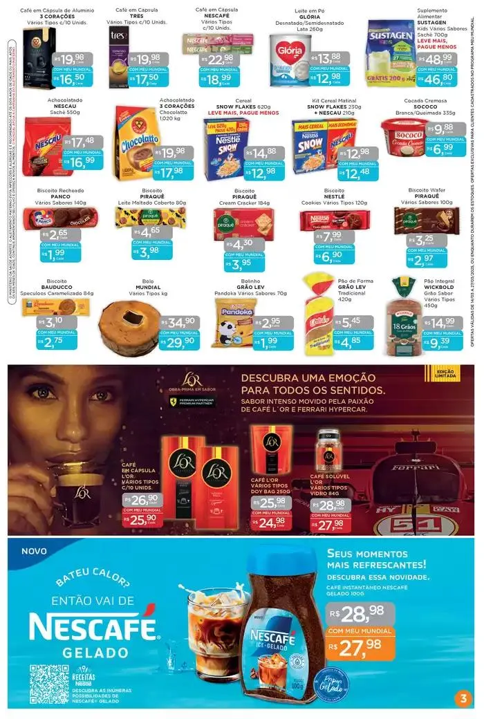 Encarte de Ofertas Supermercados Mundial 14 de março até 27 de março 2025 - Pagina 3