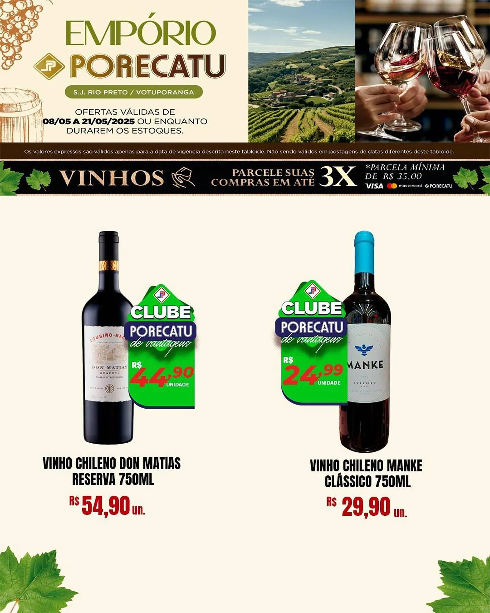 Encarte de Catálogo Supermercado Porecatu 10 de maio até 21 de maio 2025 - Pagina 2