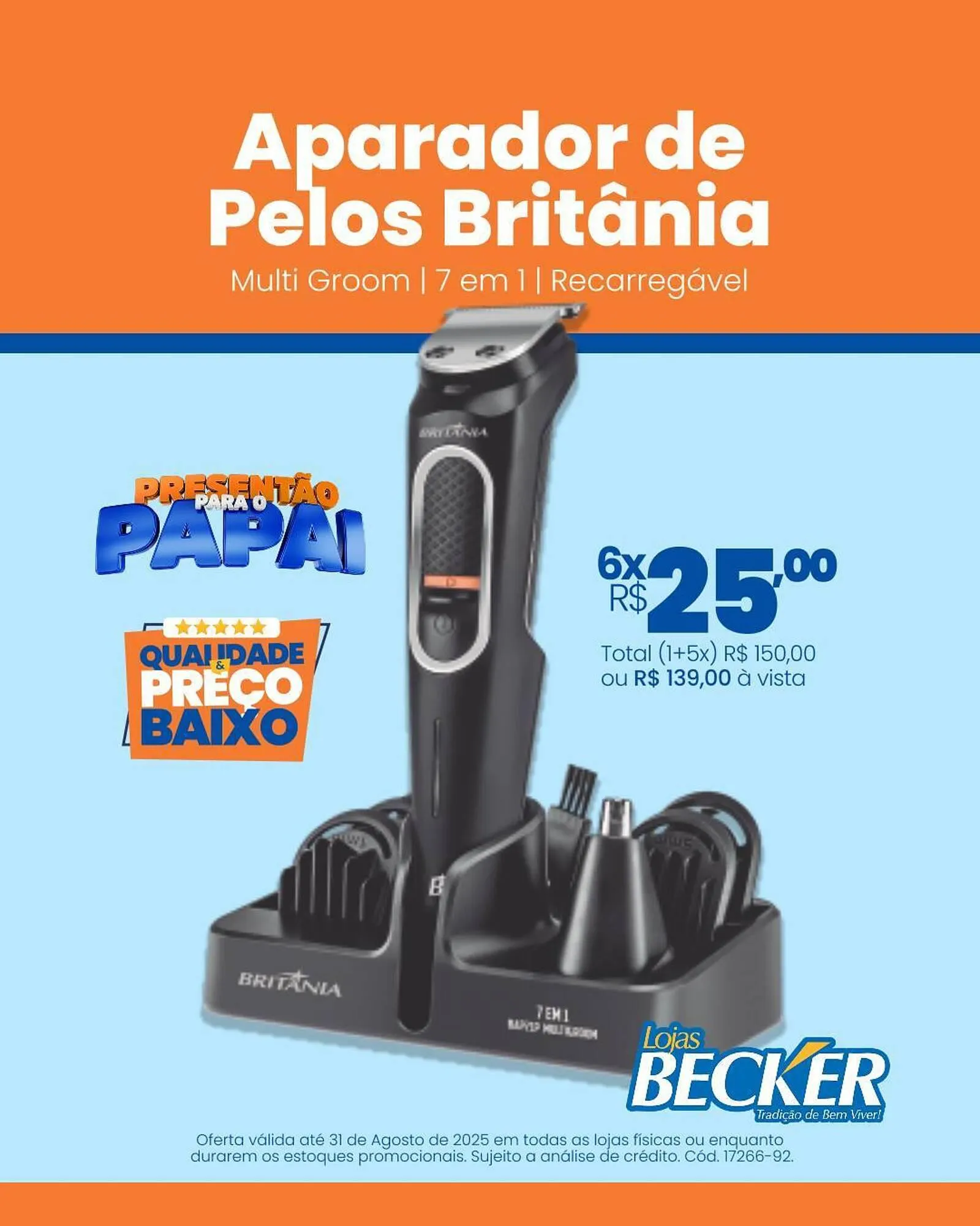 Encarte de Catálogo Lojas Becker 7 de agosto até 31 de agosto 2025 - Pagina 2