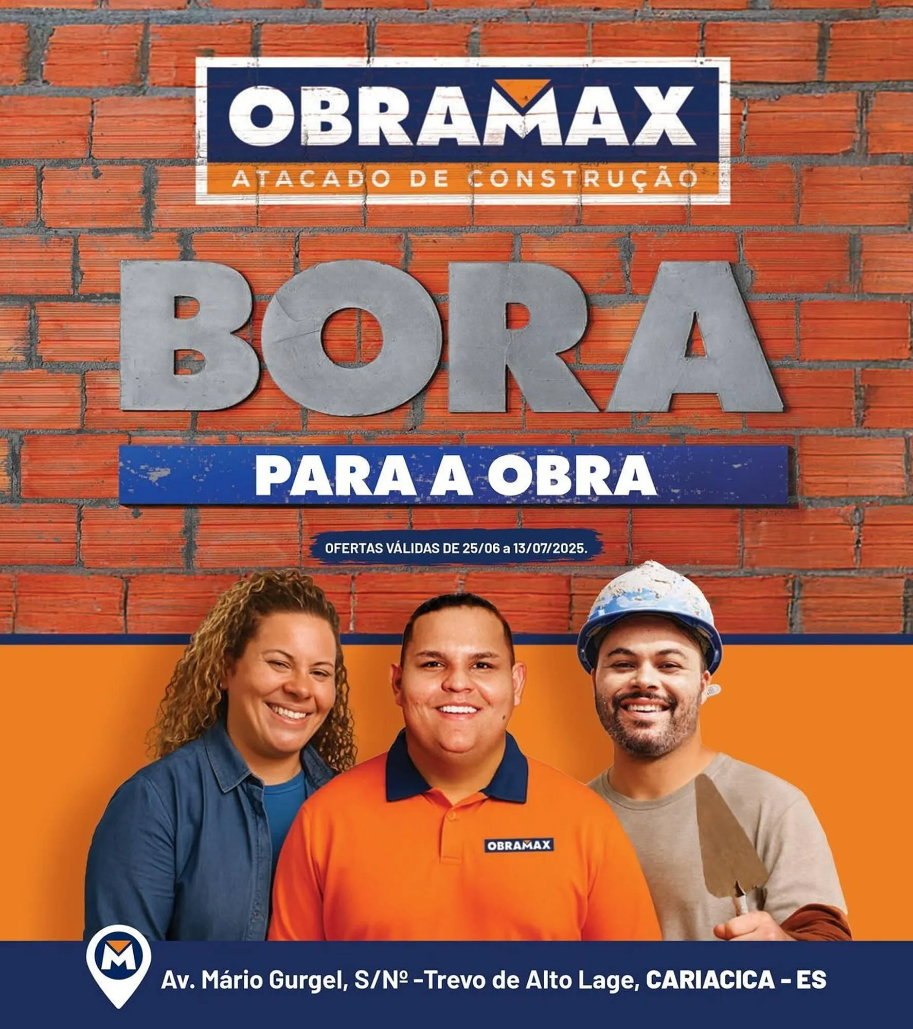 Encarte de Catálogo Obramax 25 de junho até 13 de julho 2025 - Pagina 1