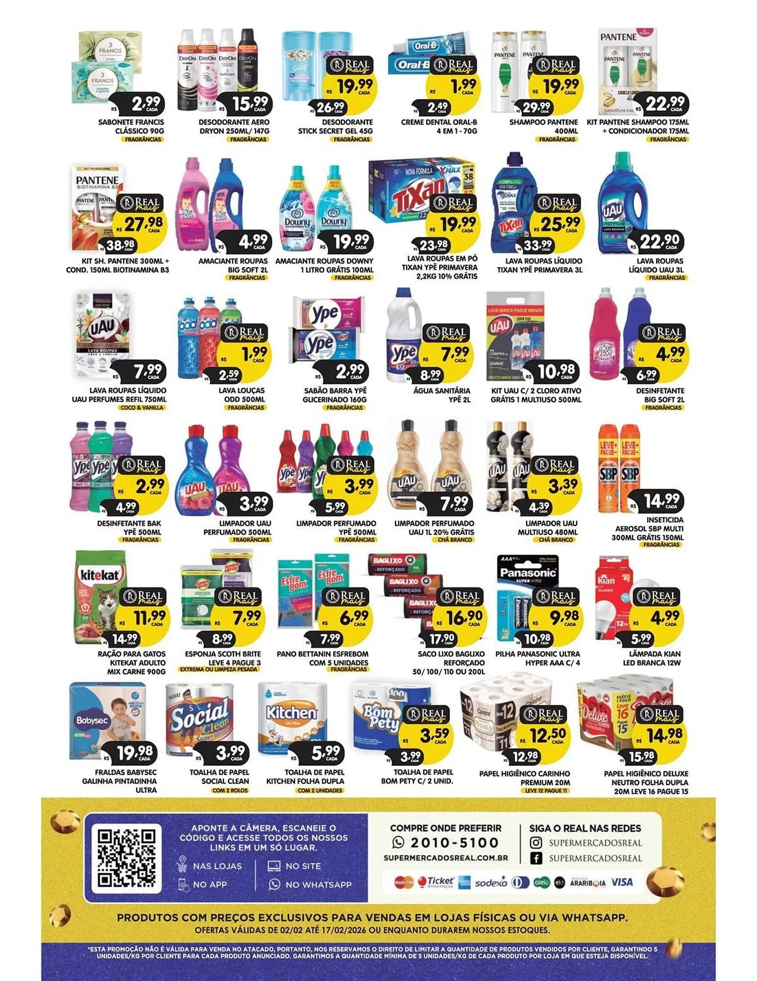 Encarte de Encarte Supermercados Real 2 de fevereiro até 17 de fevereiro 2026 - Pagina 8