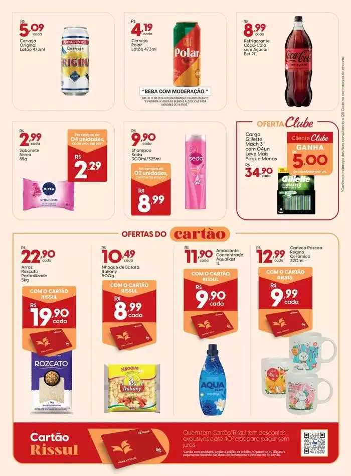Encarte de PÁSCOA RISSUL 20 de março até 29 de março 2025 - Pagina 11