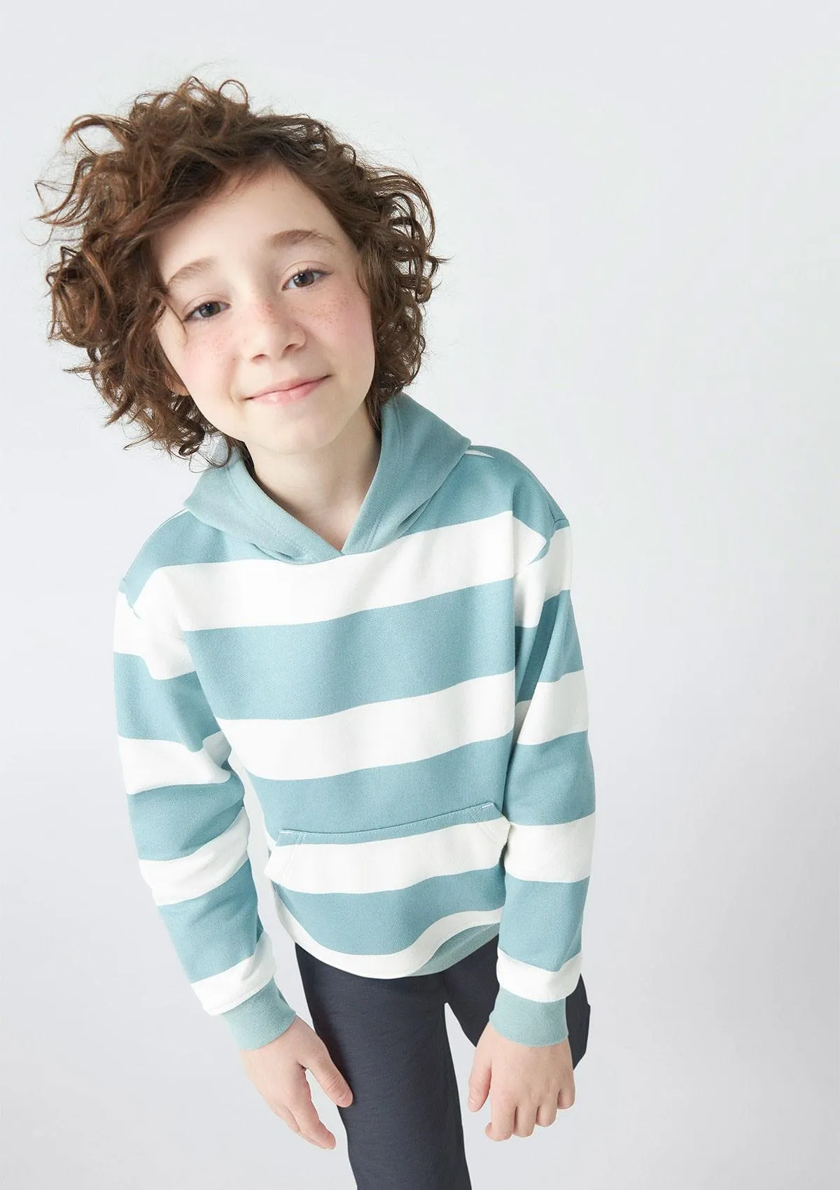 Conjunto Básico Infantil Menino Com Blusão E Calça Jogger Tam 1 A 16 - Azul