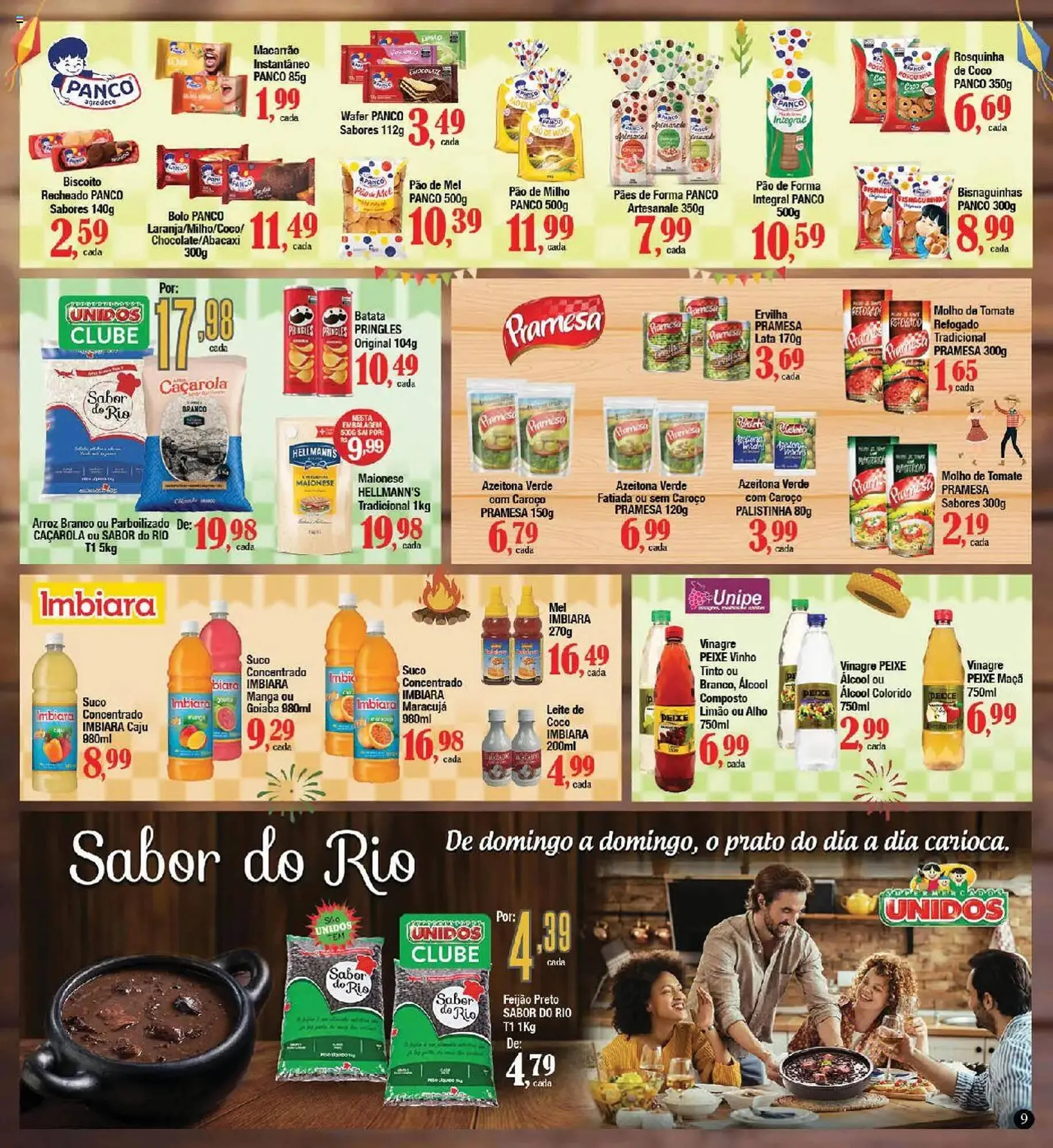 Encarte de Catálogo Supermercados Unidos 1 de julho até 16 de julho 2025 - Pagina 9
