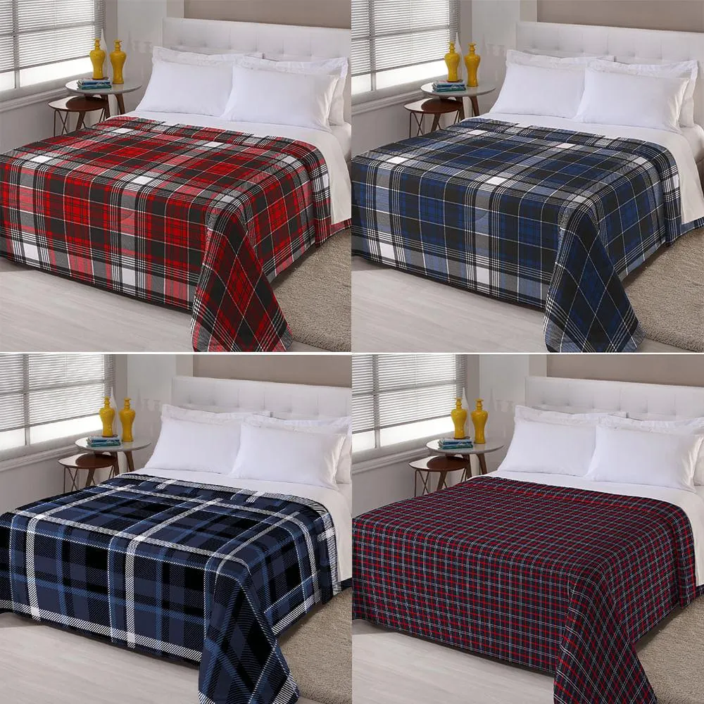 Cobertor Casal Rolinho Poliéster Estampas Sortidas 1,80x2,00m Ref.PY2585 Arte Cazza