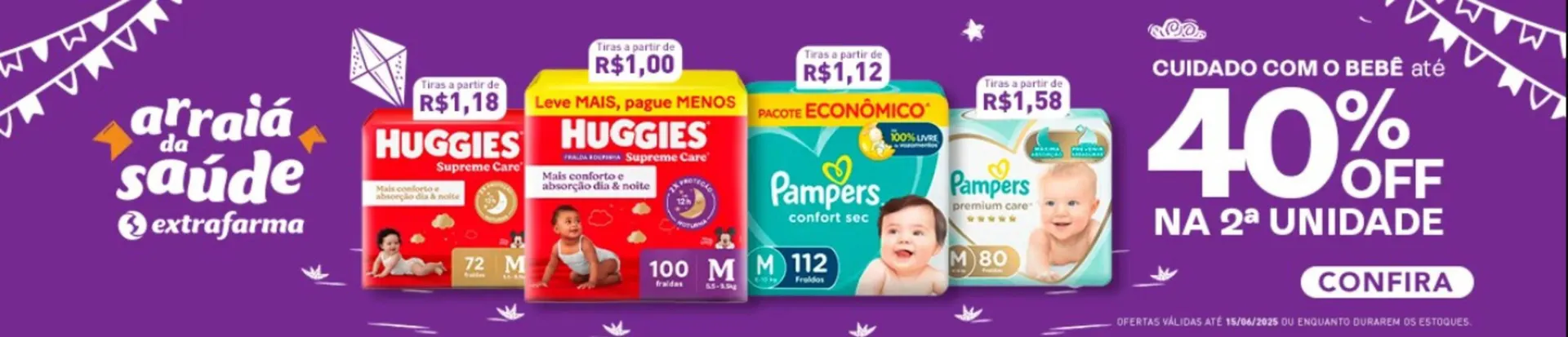 Encarte de Catálogo Extrafarma 9 de junho até 15 de junho 2025 - Pagina 4
