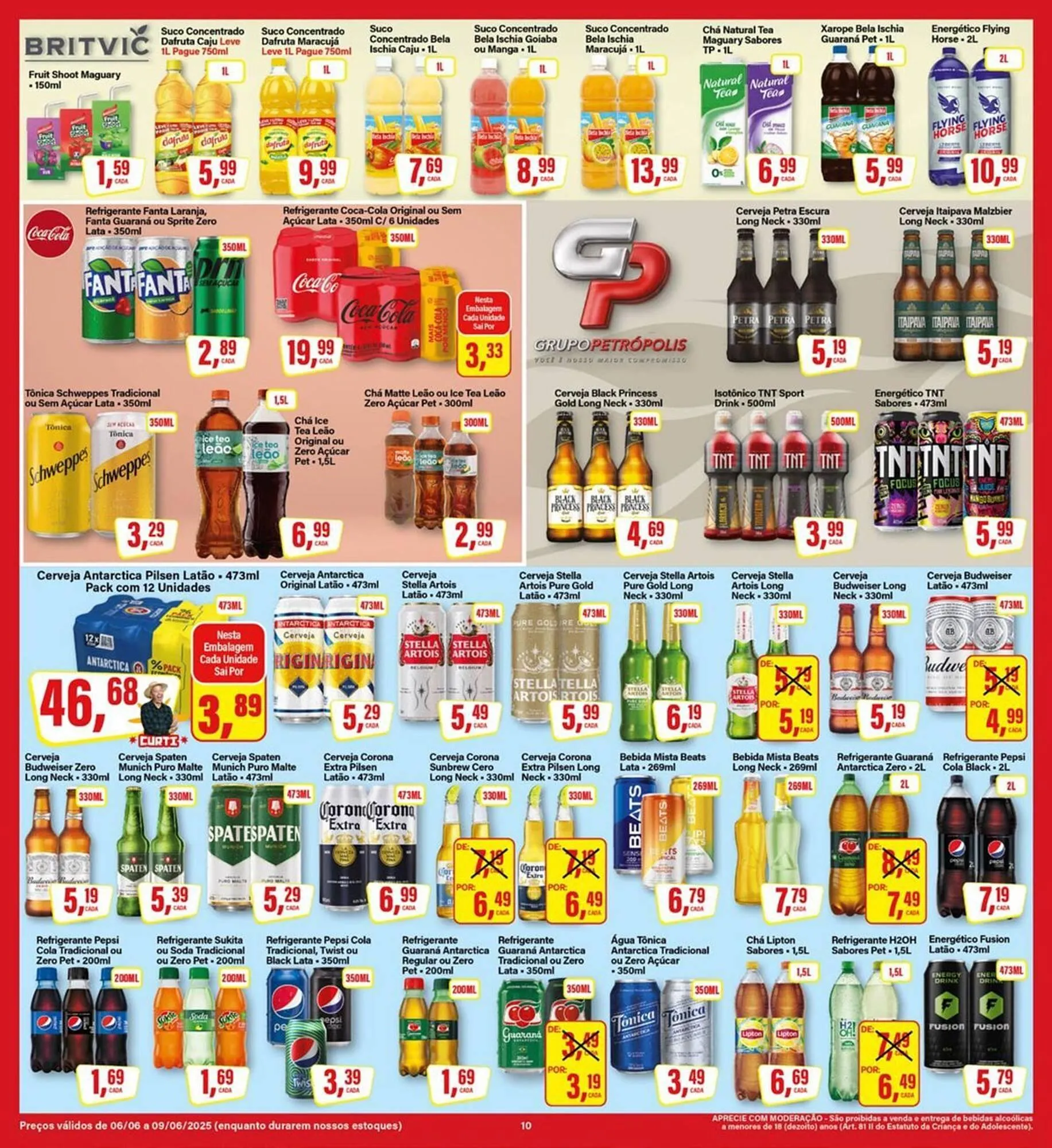 Encarte de Catálogo Rede Supermarket 6 de junho até 9 de junho 2025 - Pagina 10