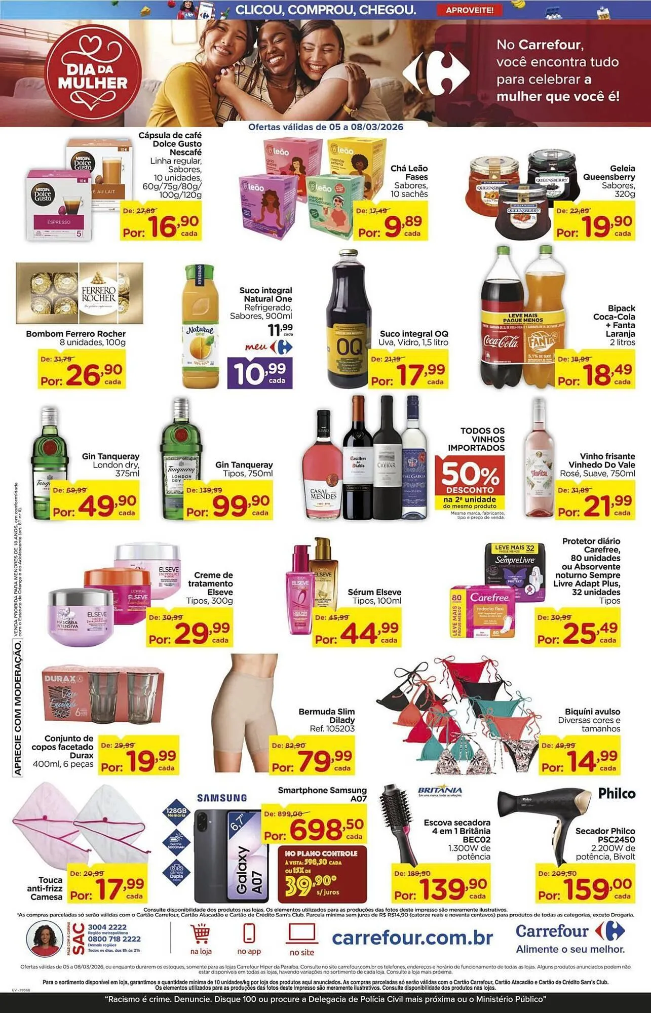 Encarte de Folheto Carrefour 5 de março até 8 de março 2026 - Pagina 4