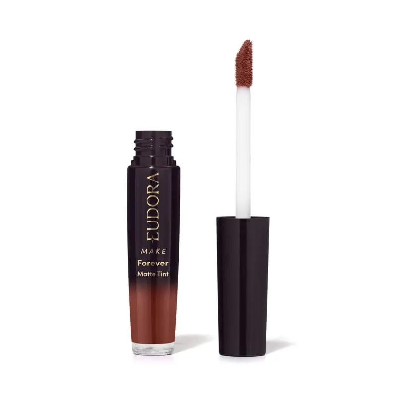 Batom Líquido Nude Icônico Eudora Make Forever Matte Tint 4ml