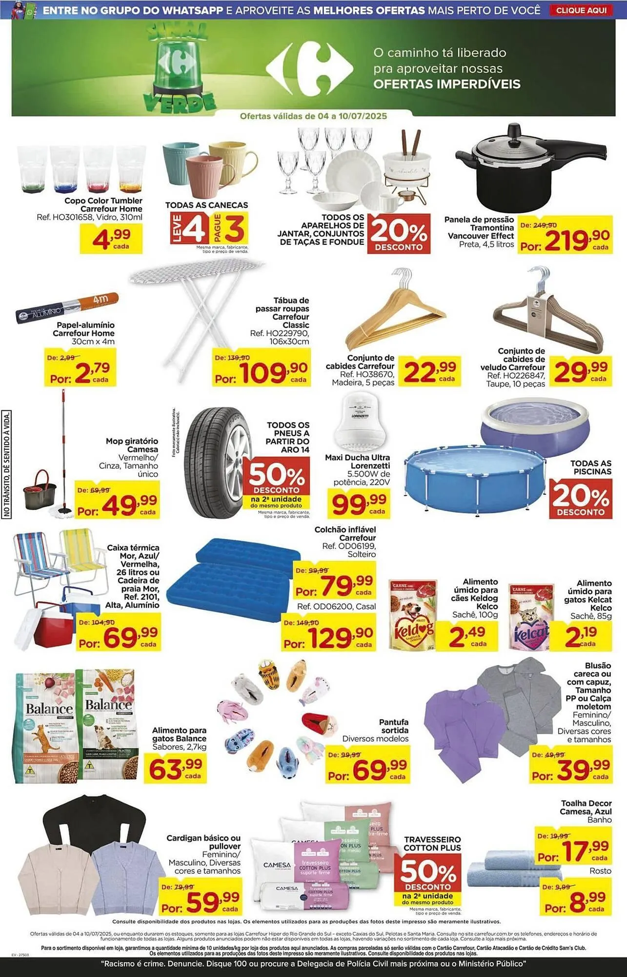 Encarte de Catálogo Carrefour 4 de julho até 10 de julho 2025 - Pagina 13