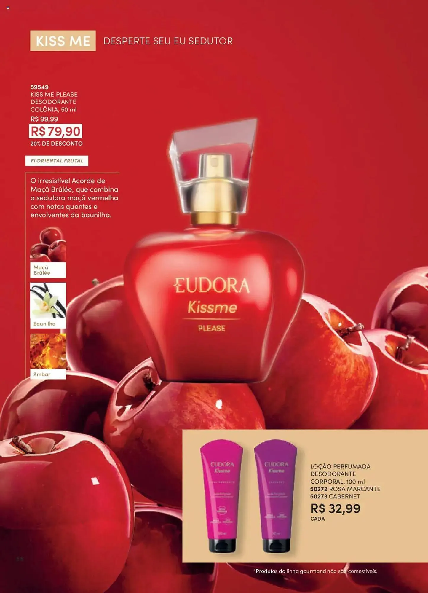 Encarte de Catálogo Eudora 8 de setembro até 3 de outubro 2025 - Pagina 66