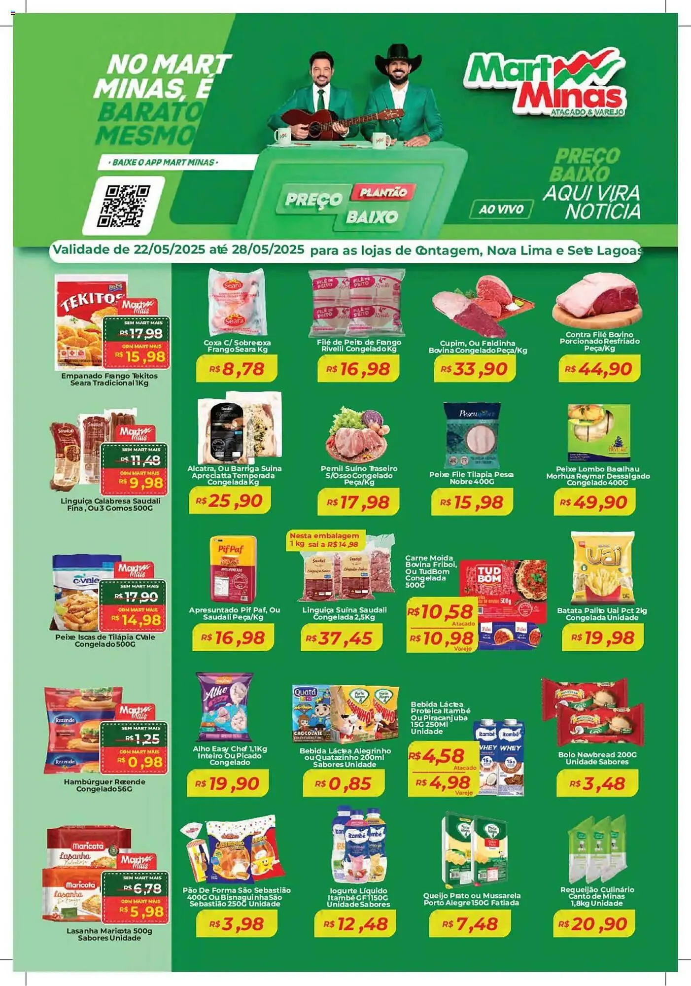 Encarte de Catálogo Mart Minas 22 de maio até 29 de maio 2025 - Pagina 1