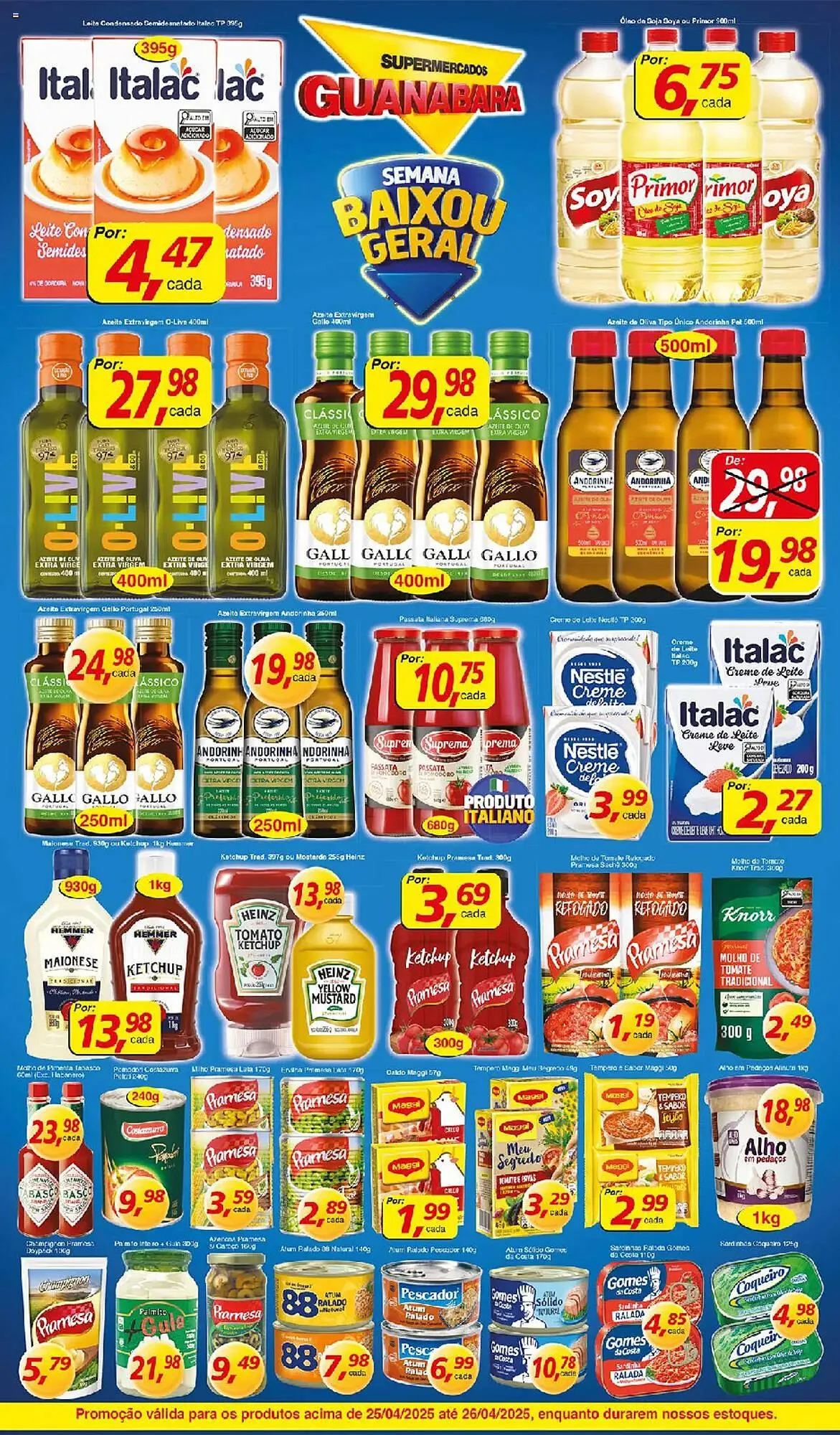 Encarte de Catálogo Supermercados Guanabara 25 de abril até 26 de abril 2025 - Pagina 3