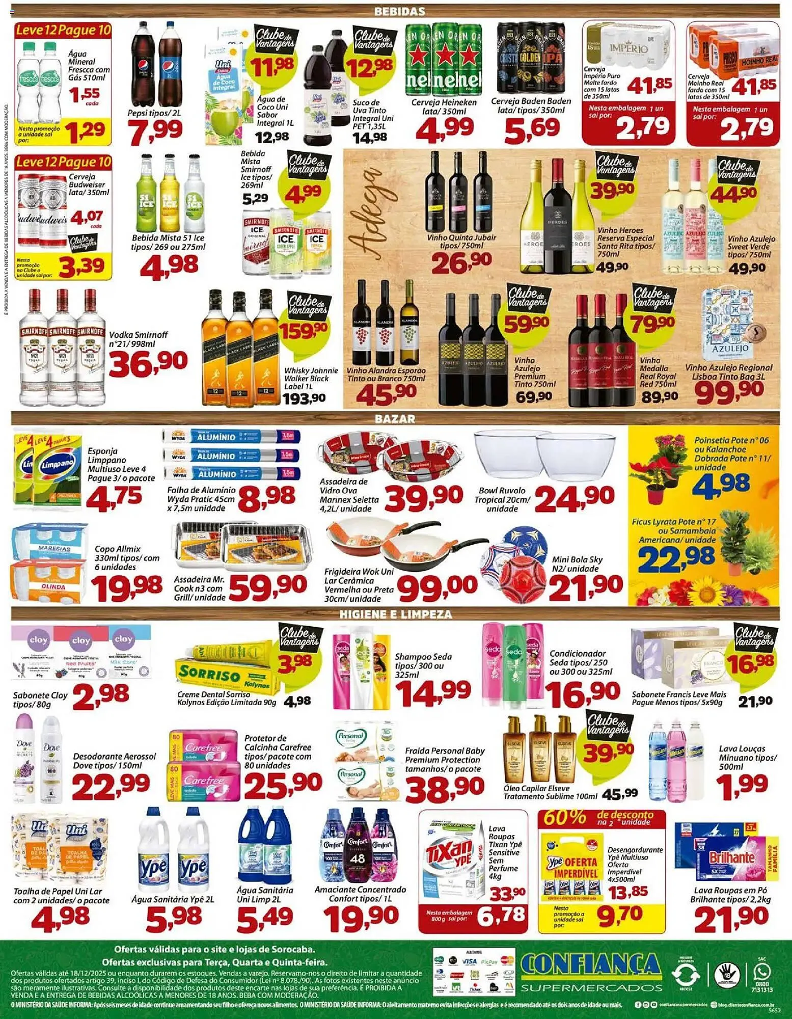 Encarte de Catálogo Confiança Supermercados 16 de dezembro até 18 de dezembro 2025 - Pagina 4