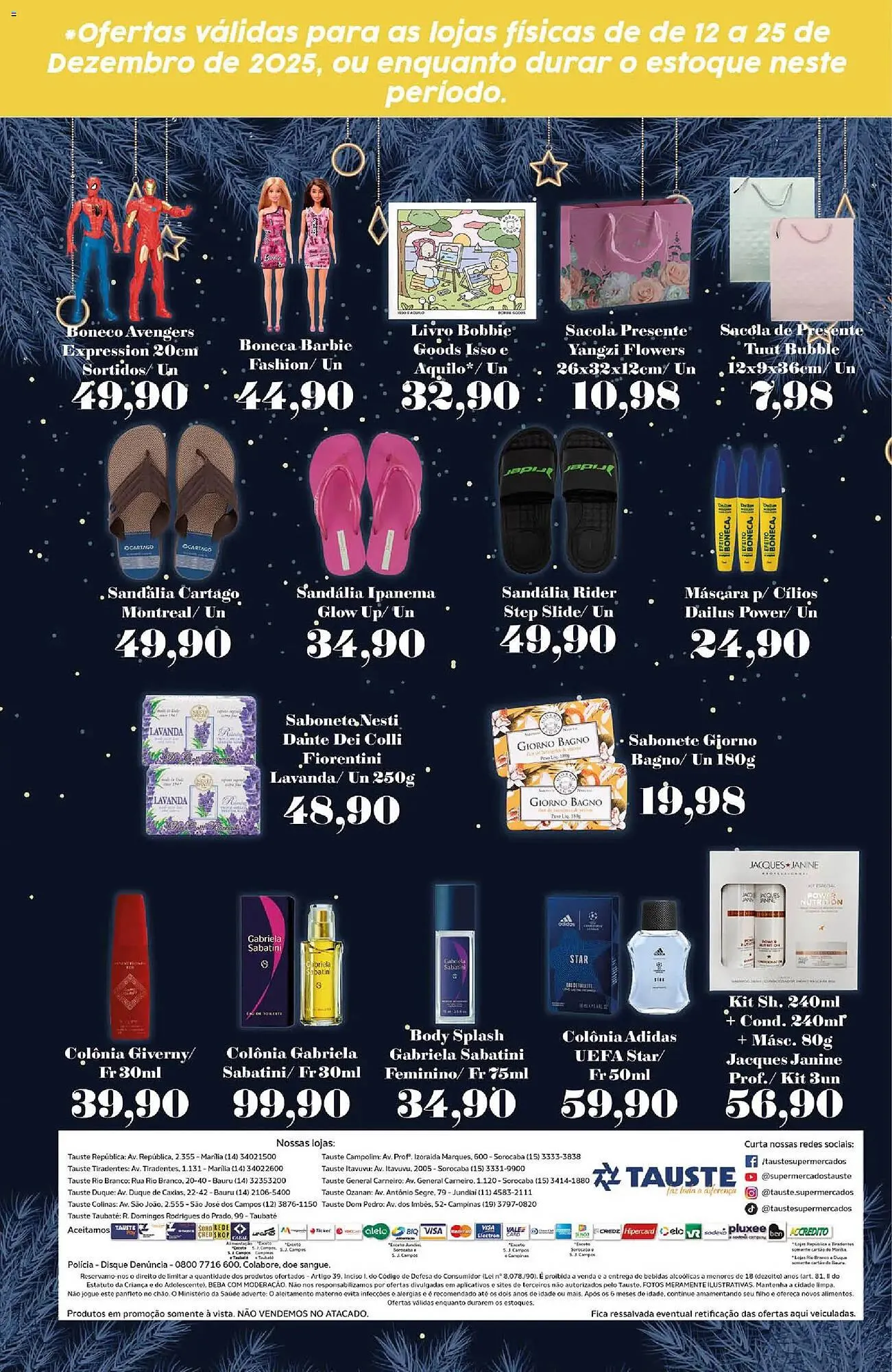 Encarte de Catálogo Supermercados Tauste 12 de dezembro até 25 de dezembro 2025 - Pagina 8