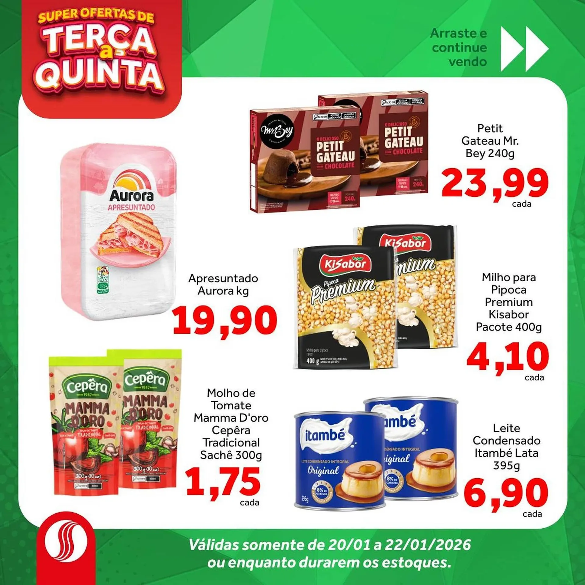 Encarte de Folheto Shibata Supermercados 19 de janeiro até 22 de janeiro 2026 - Pagina 4