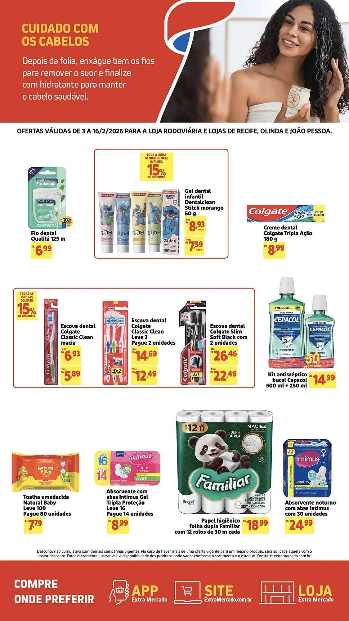 Encarte de Encarte Mercado Extra 3 de fevereiro até 16 de fevereiro 2026 - Pagina 2