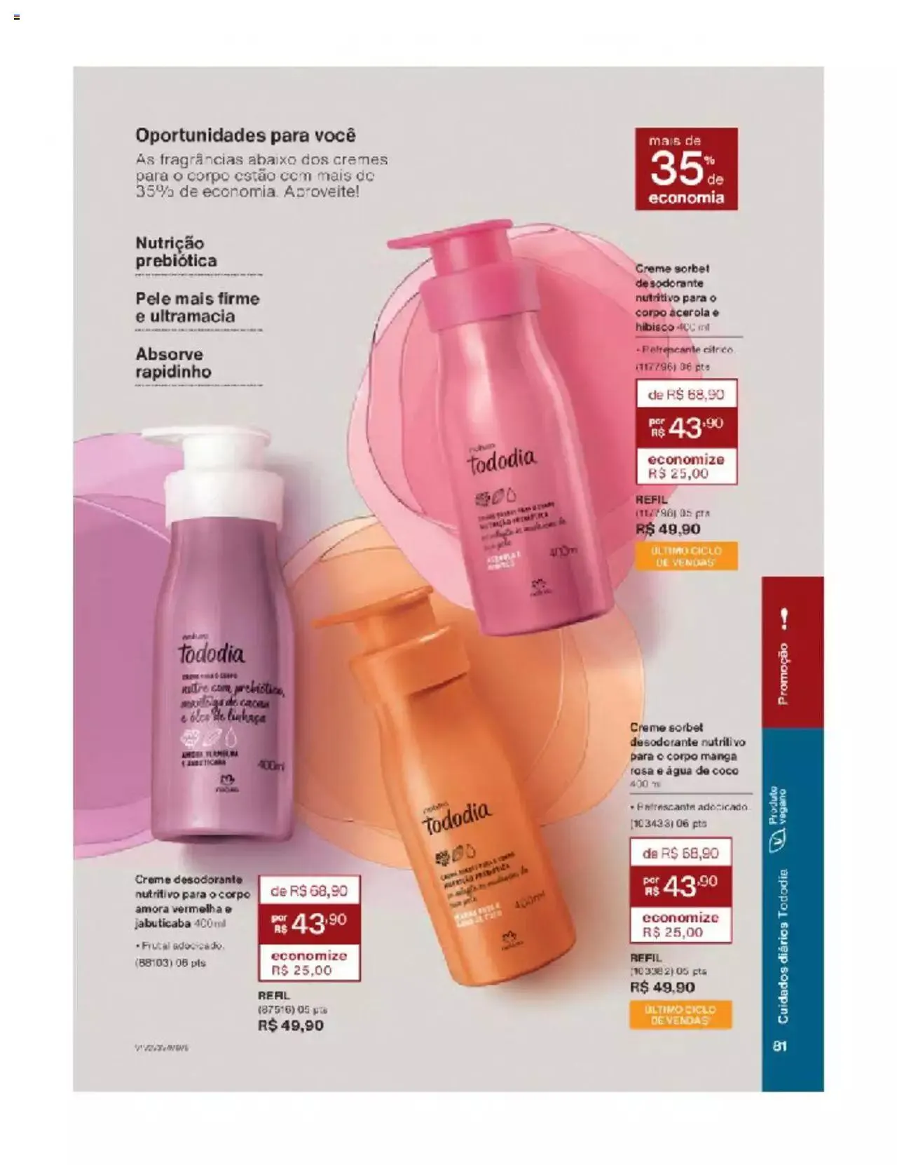 Encarte de Natura - Ciclo 02/2024 1 de fevereiro até 3 de fevereiro 2024 - Pagina 81