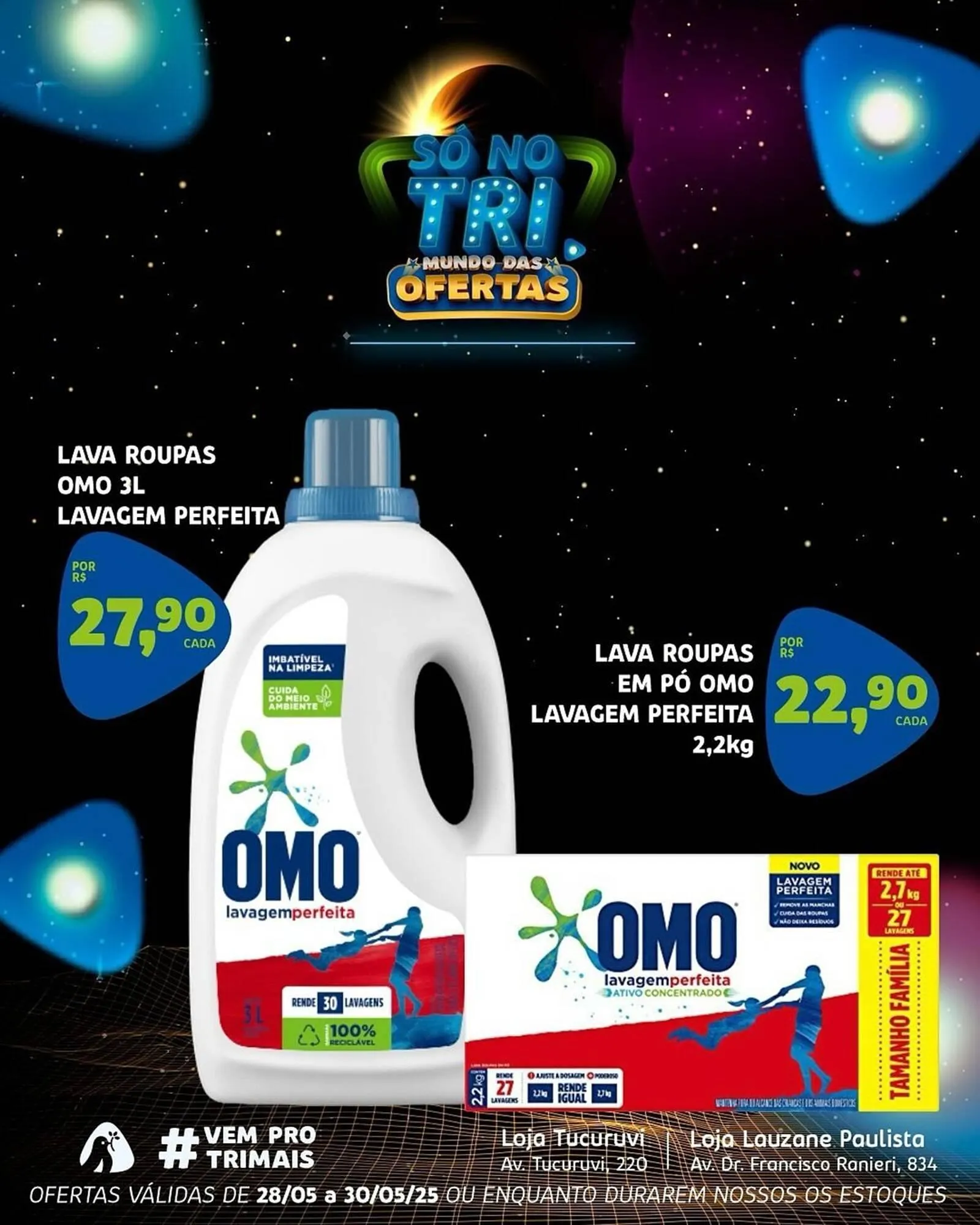 Encarte de Catálogo Trimais Supermercado 28 de maio até 30 de maio 2025 - Pagina 1