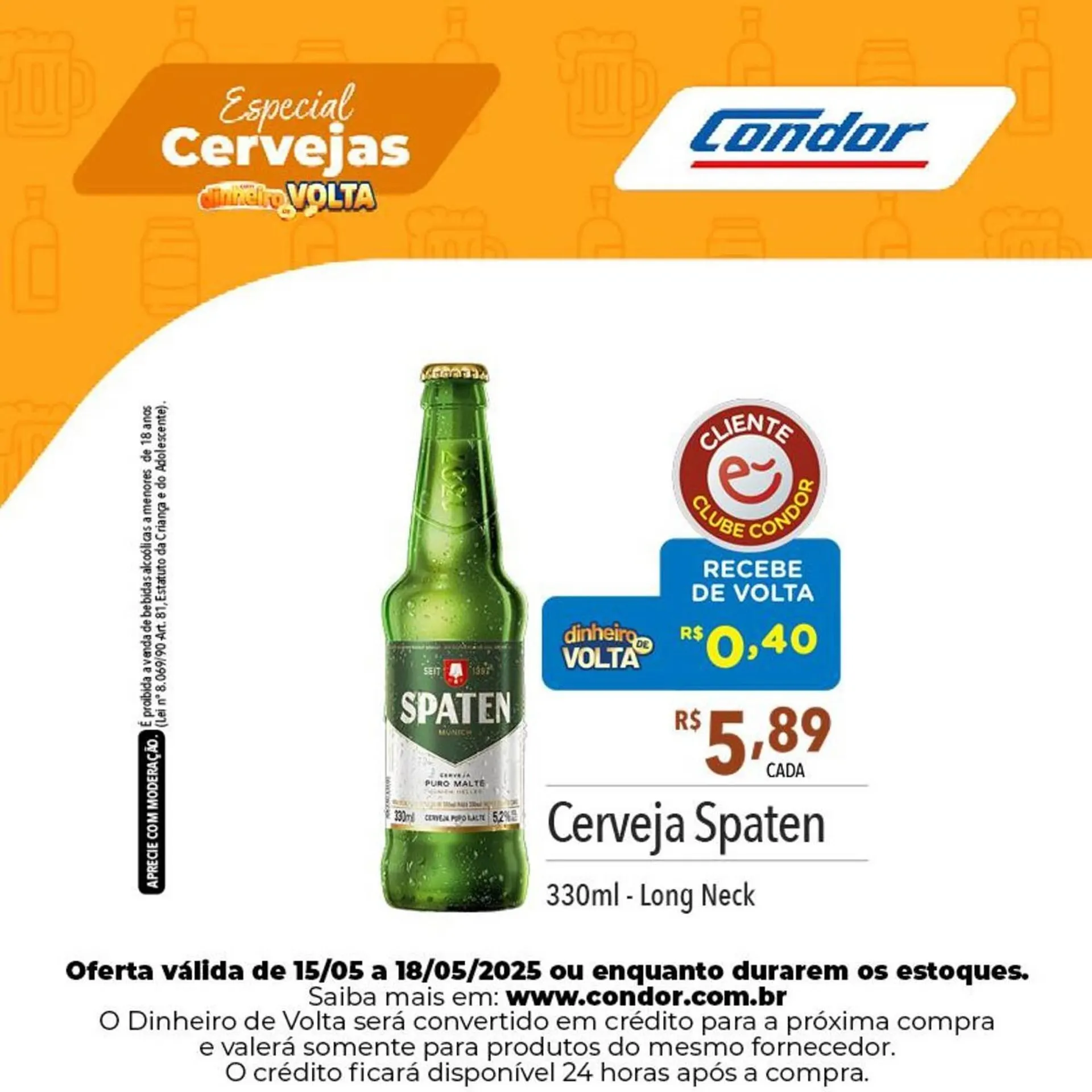 Encarte de Catálogo Supermercados Condor 15 de maio até 18 de maio 2025 - Pagina 4